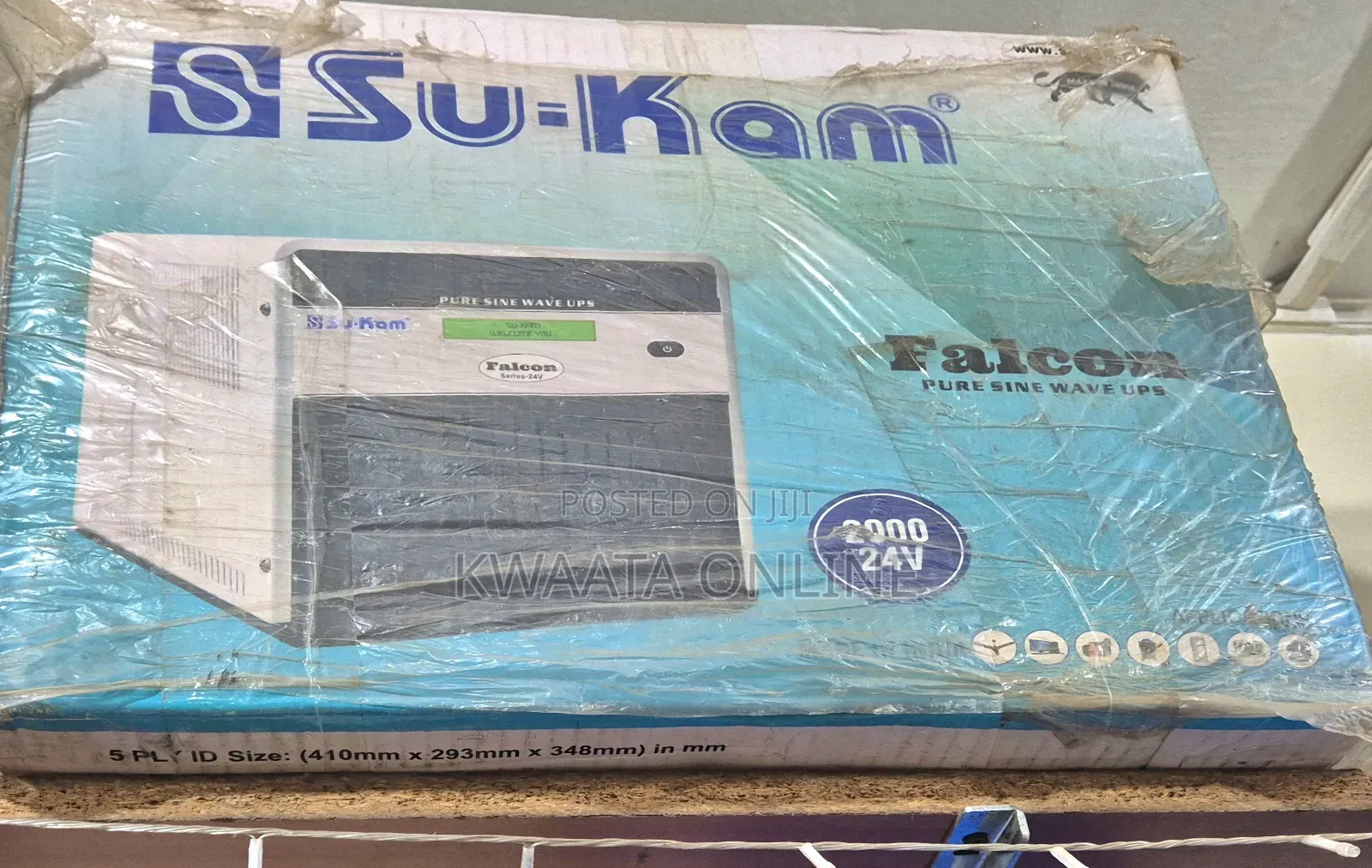 Su-Kam 2000va 24v Falcon+ Pure Sine Wave Ups Inverter; Digital Display