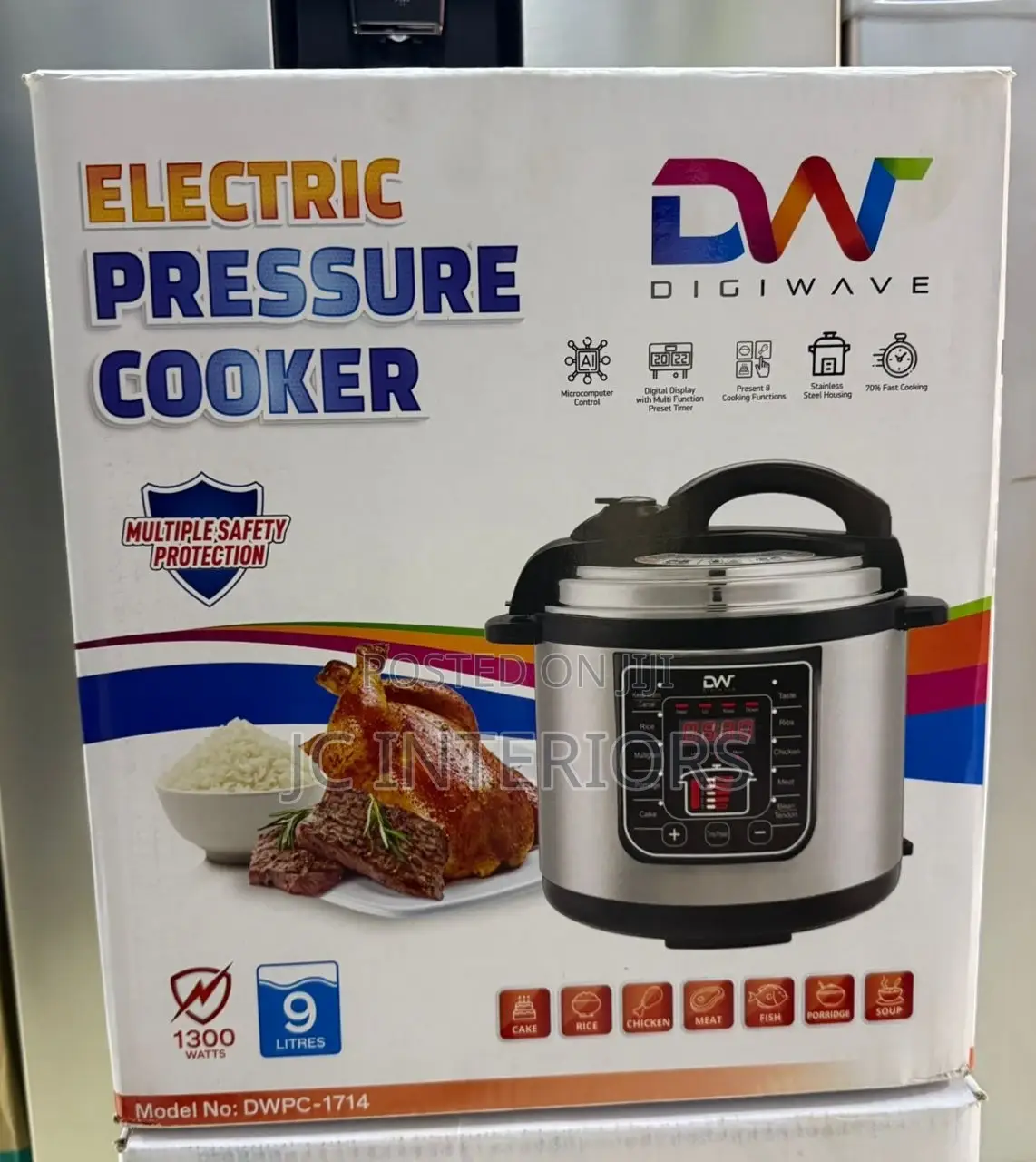 Digiwave 9 Litre Digital Pressure