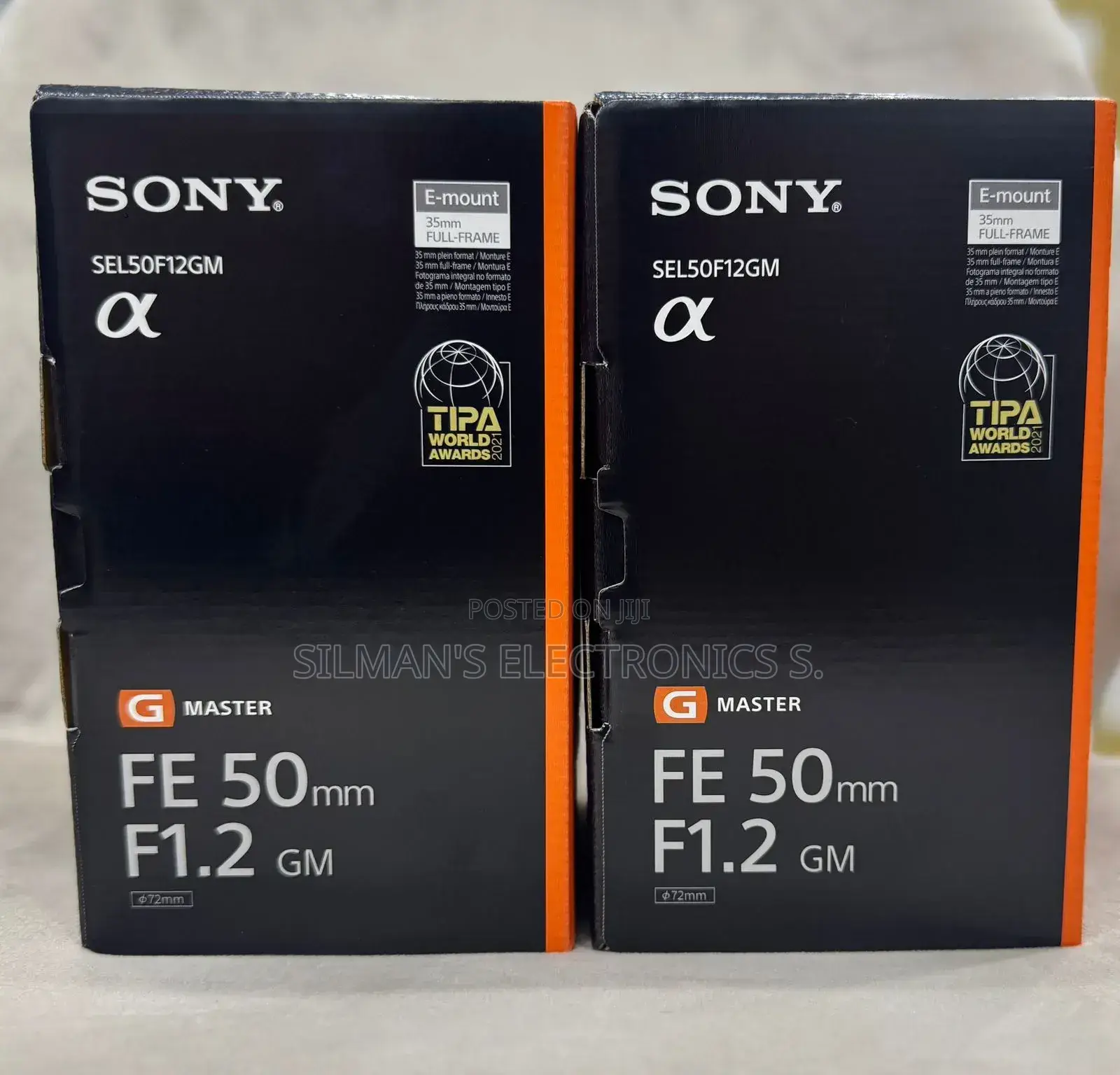 Sony Fe 50mm F1.2 Gm Lens