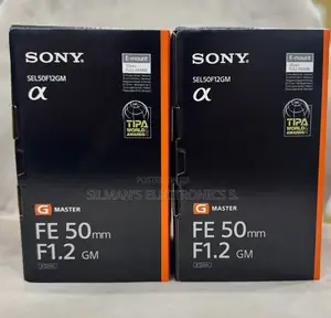 Sony Fe 50mm F1.2 Gm Lens