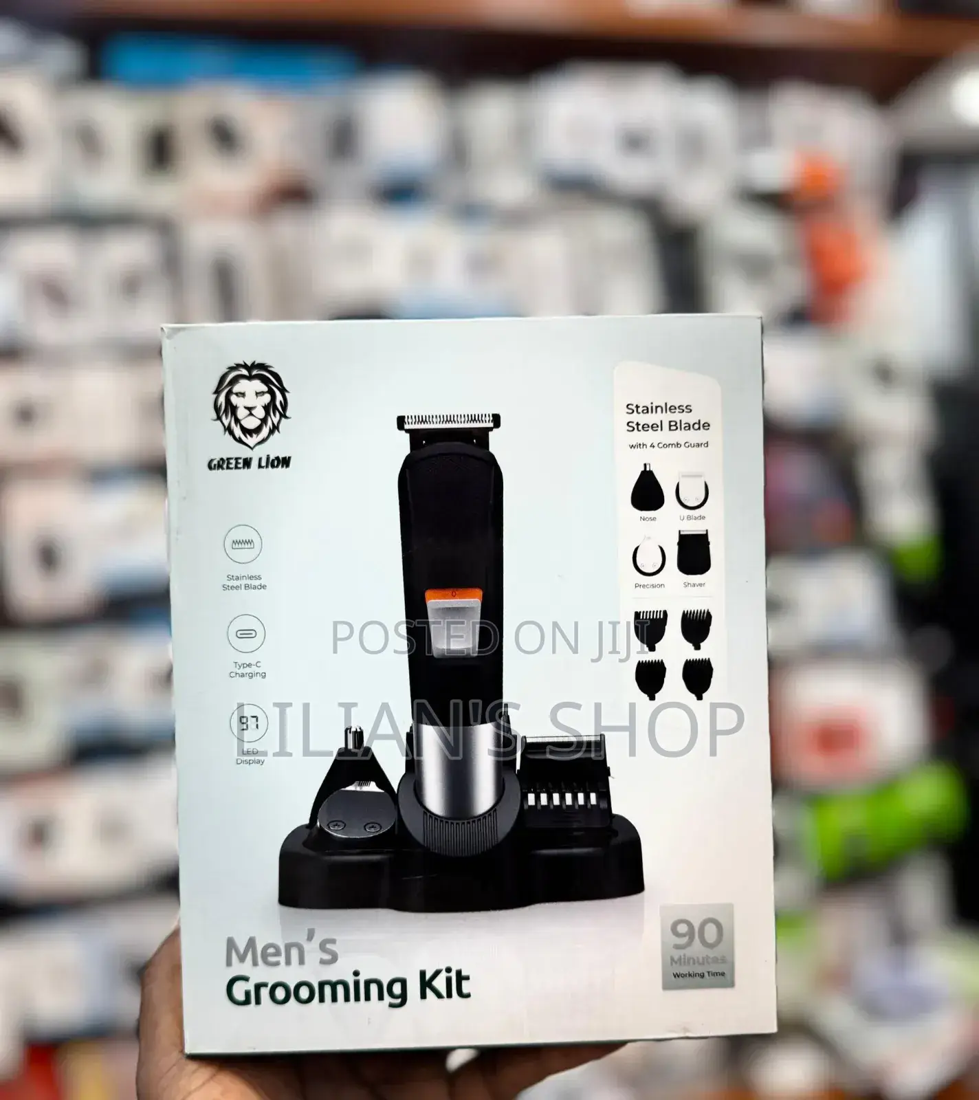 Green Lion - Men Grooming Set