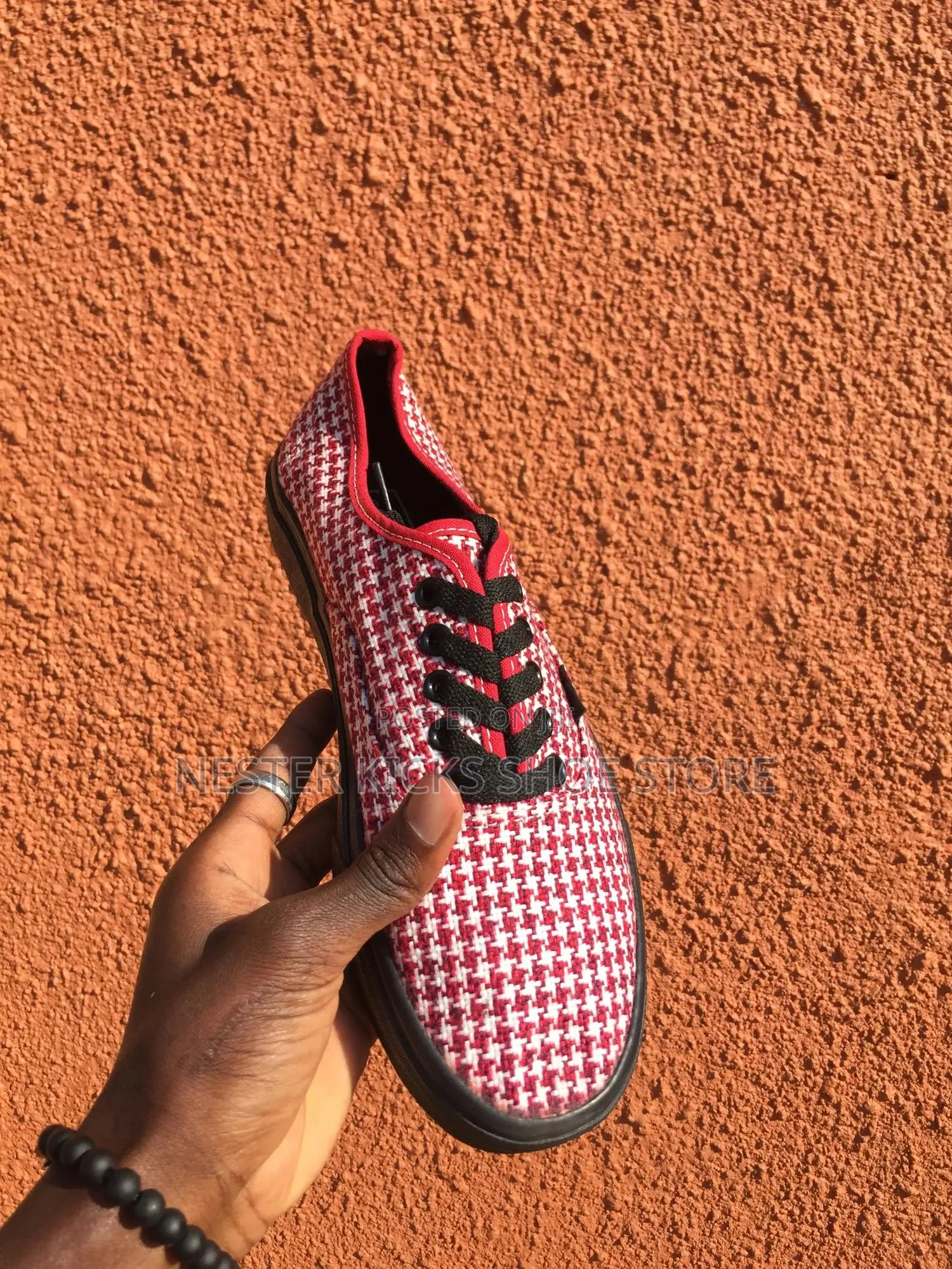 Fabric Vans Off the Wall