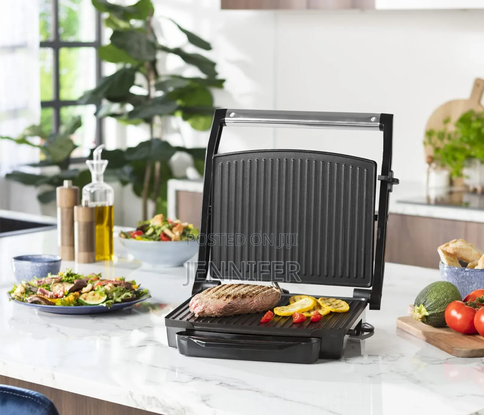 Saachi Meat, Hot Sandwhiches, Fish and Vegetables Grill Machine