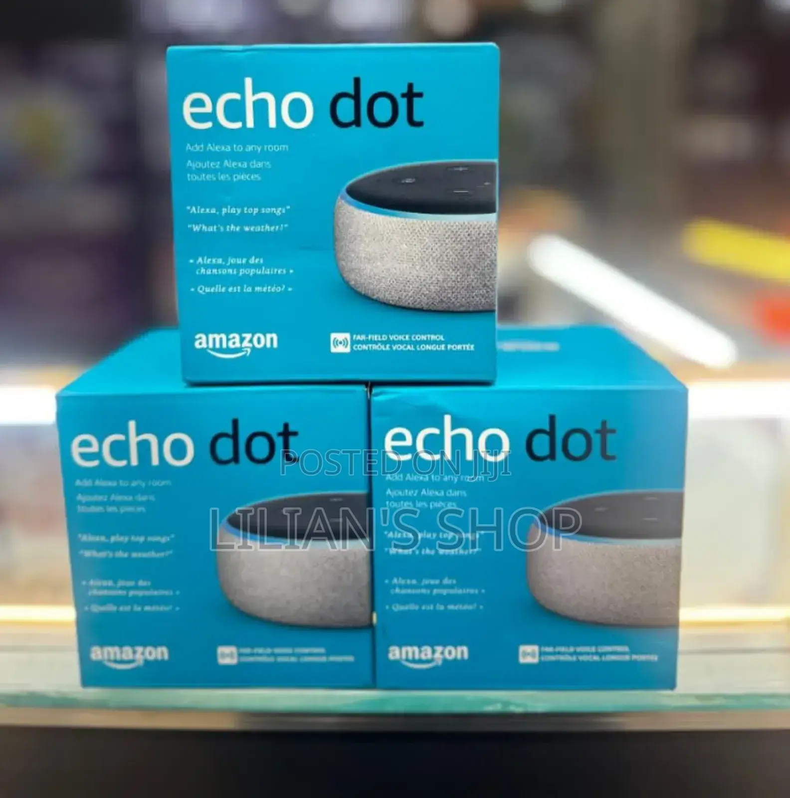 New Echo Dot 3rd Generation Black