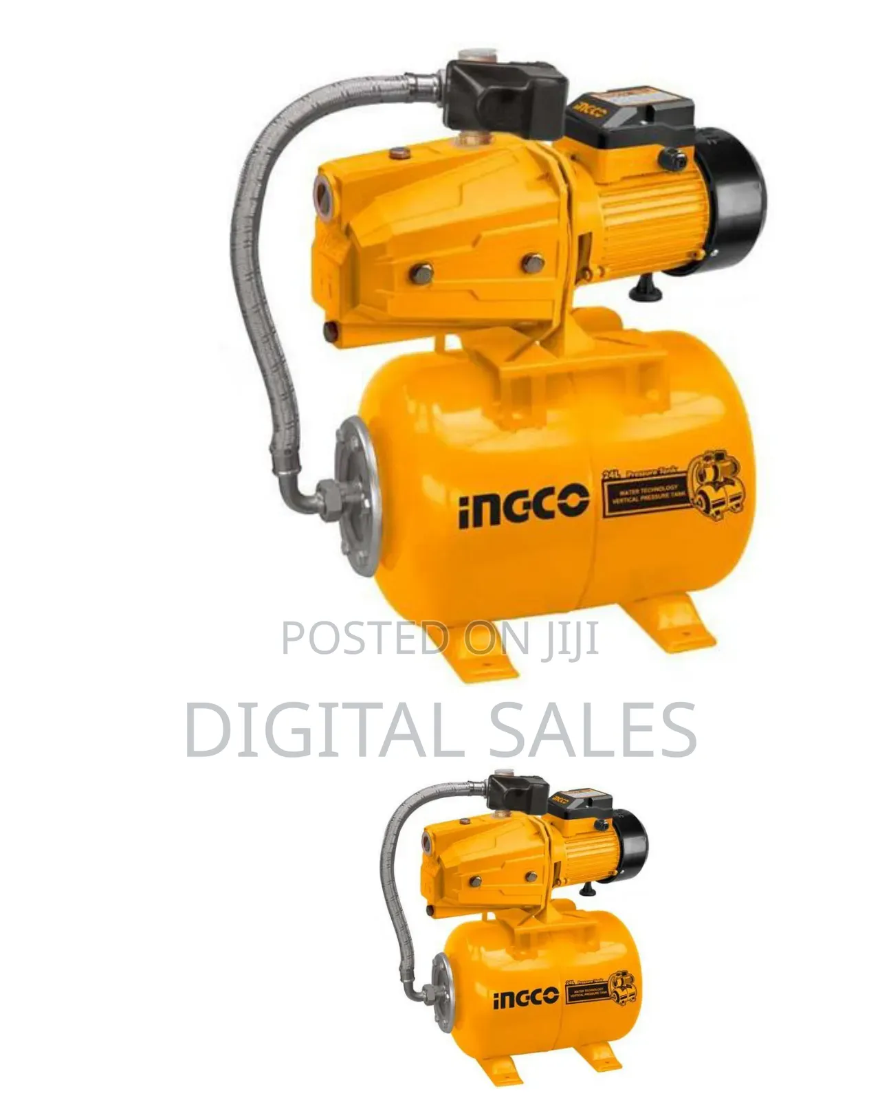 Ingco Jpt07508 - Water Pump - Orange