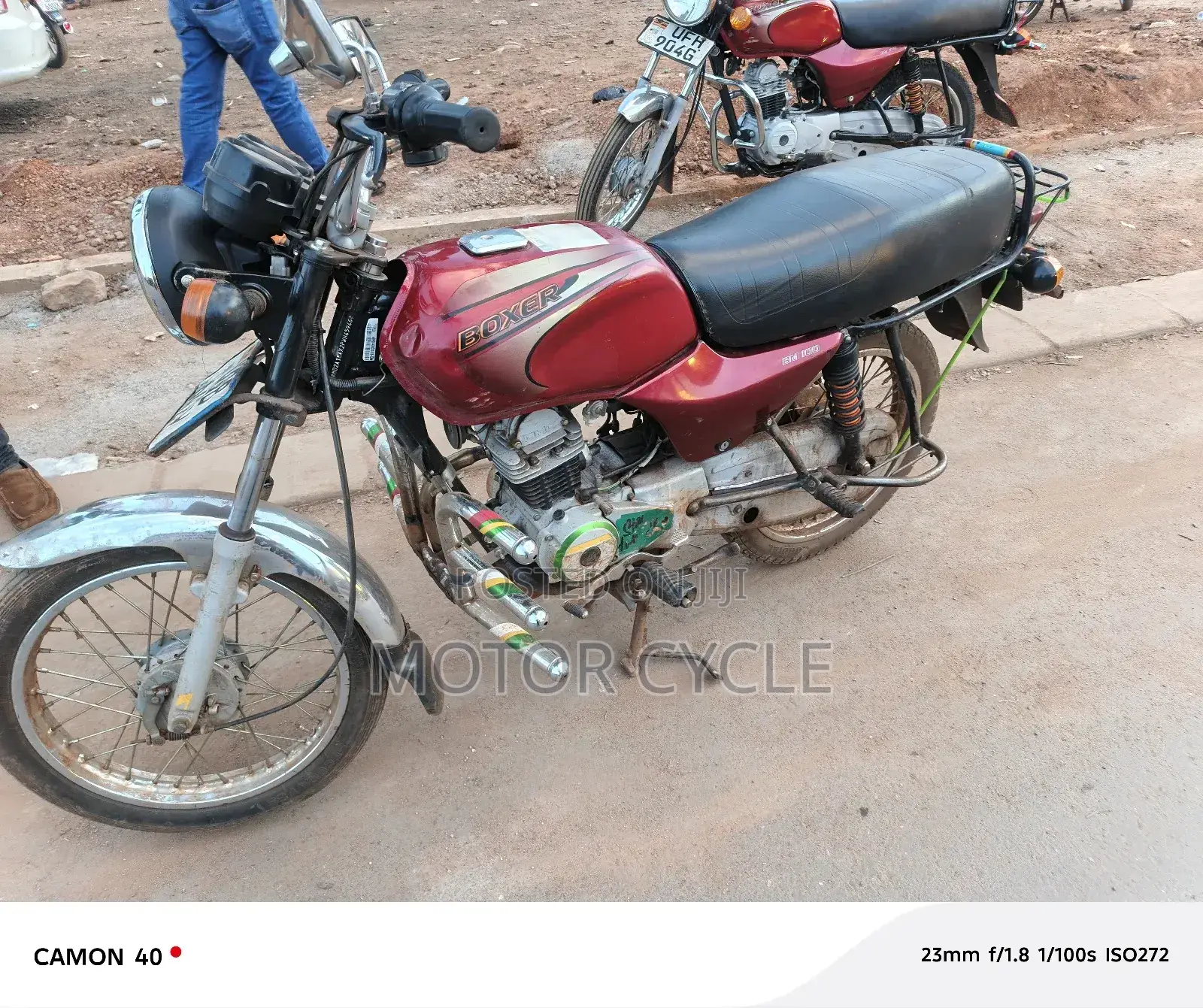 Bajaj Boxer 2024 Red