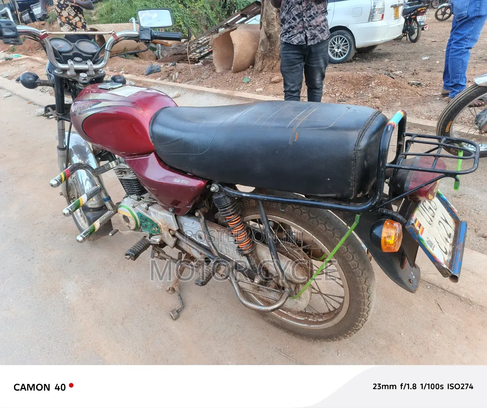 Bajaj Boxer 2024 Red