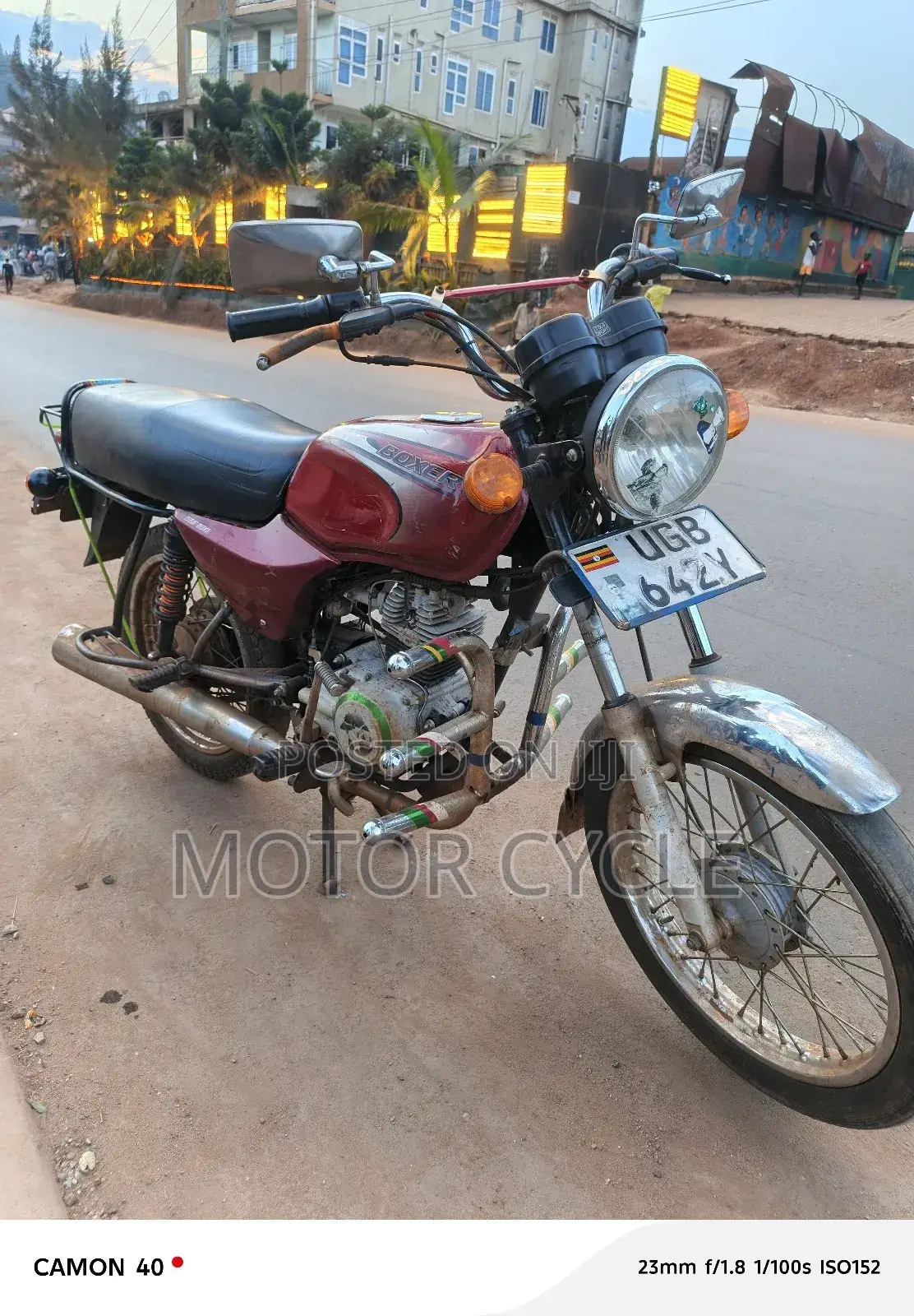 Bajaj Boxer 2024 Red