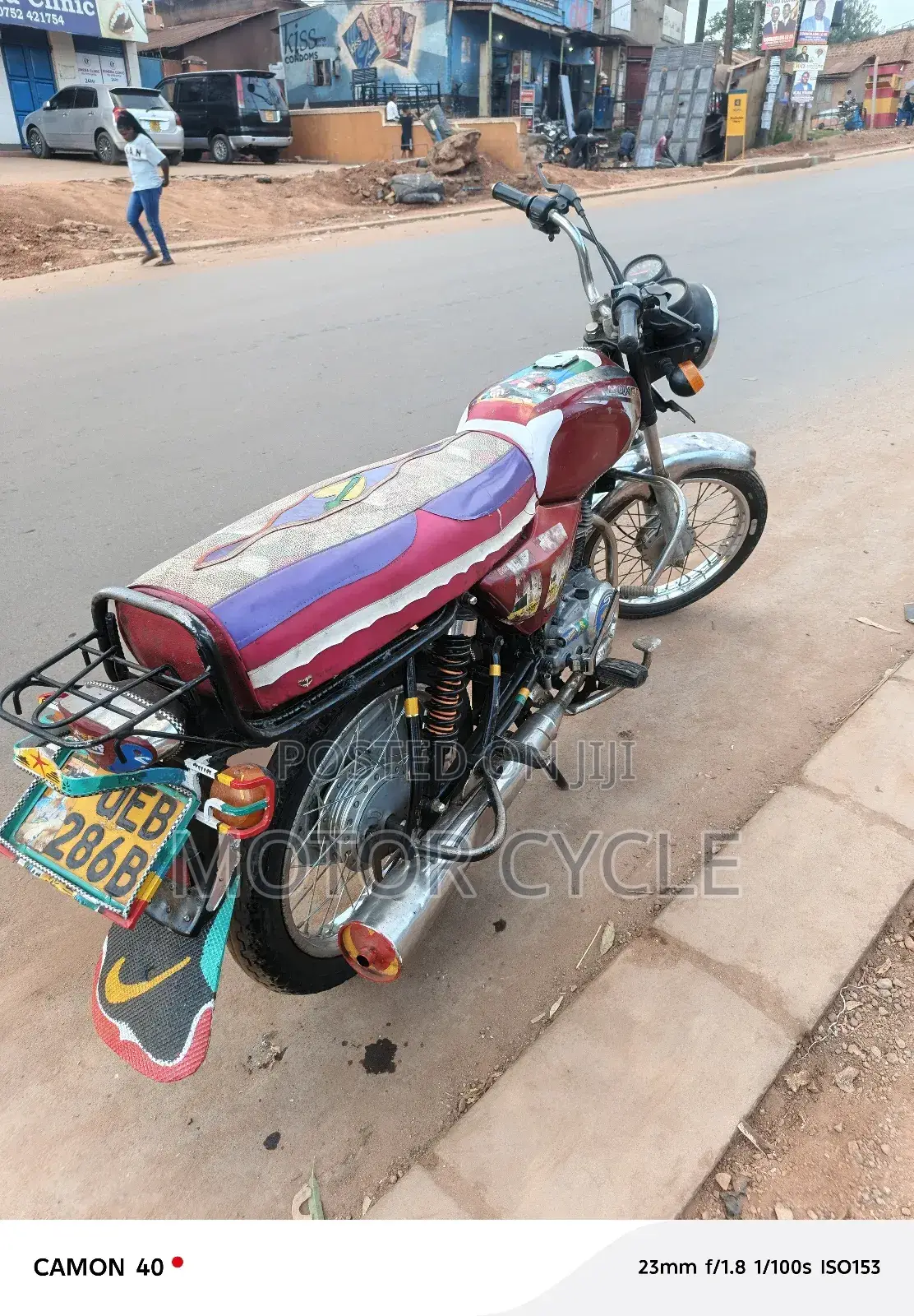 Bajaj Boxer 2017 Red