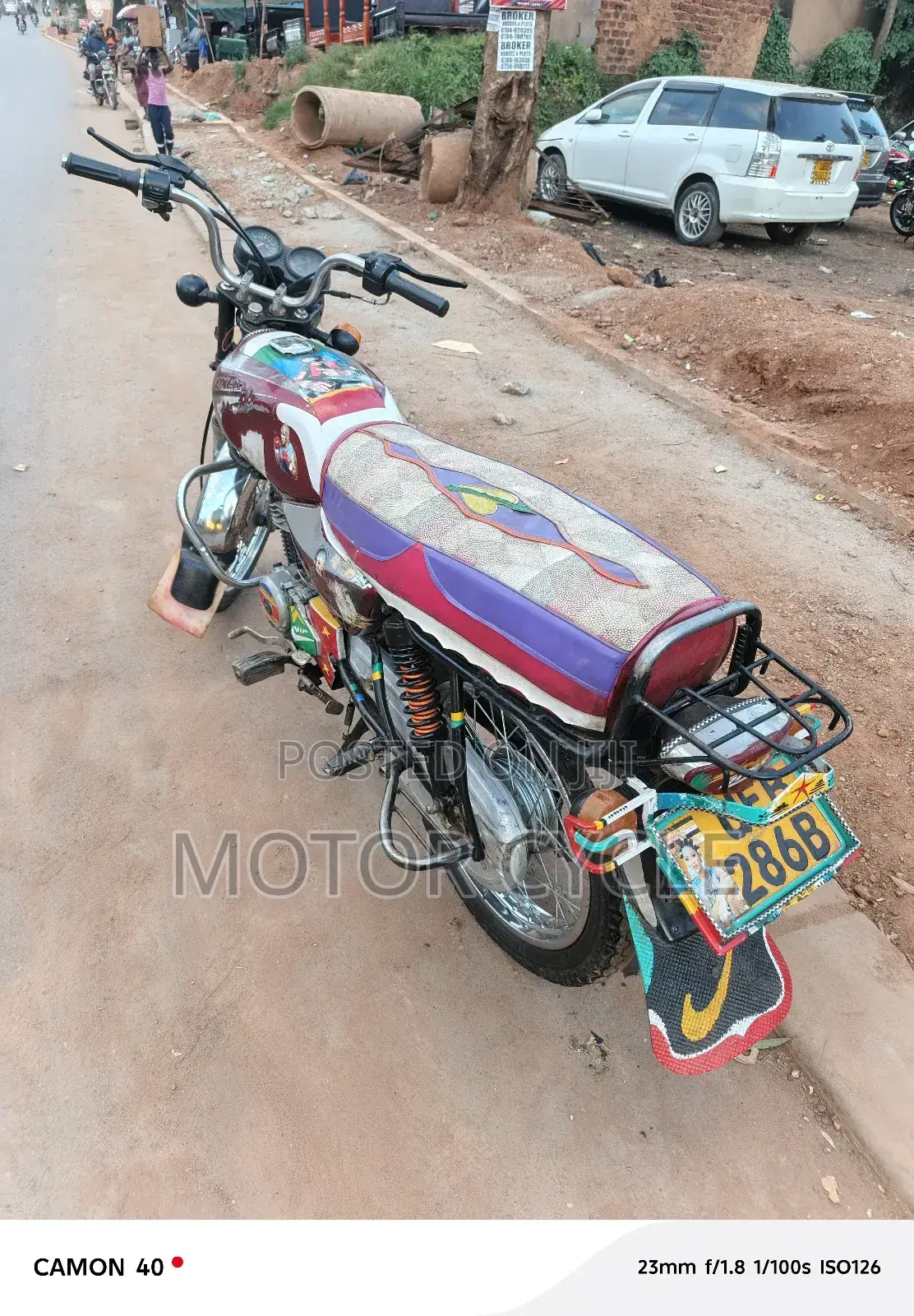 Bajaj Boxer 2017 Red