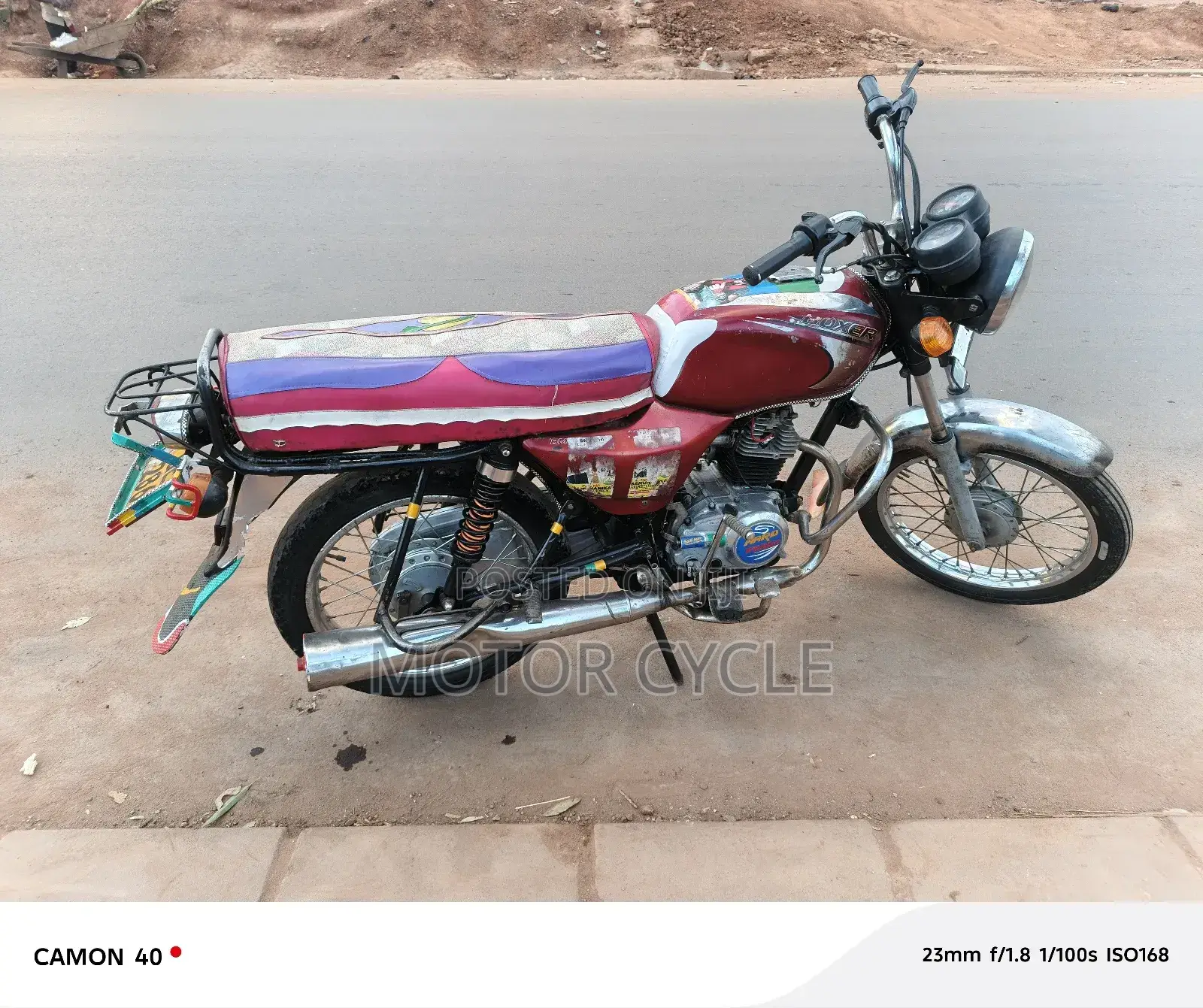 Bajaj Boxer 2017 Red