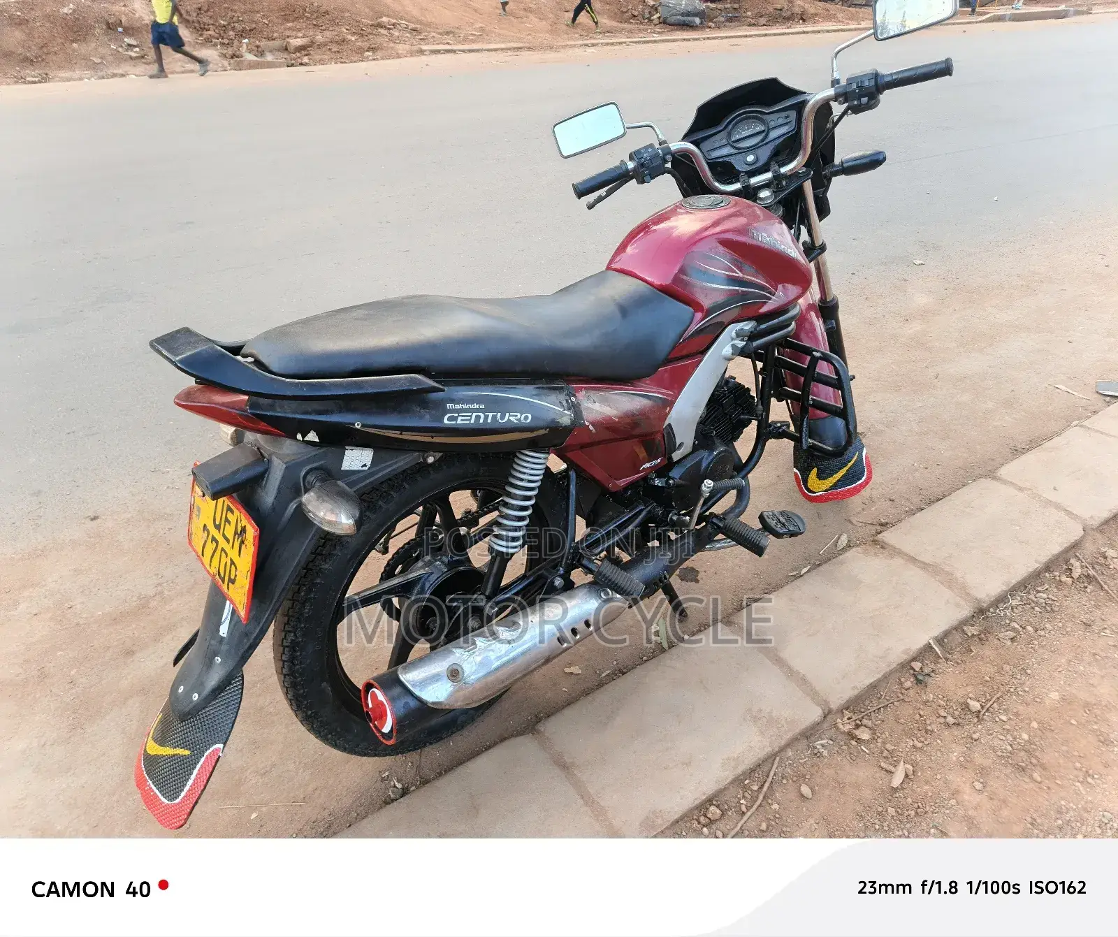 Mahindra Gusto 125 2016 Red