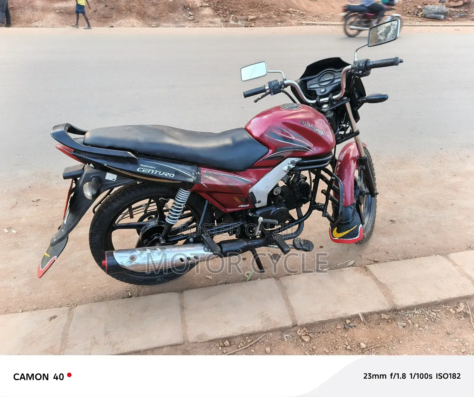 Mahindra Gusto 125 2016 Red