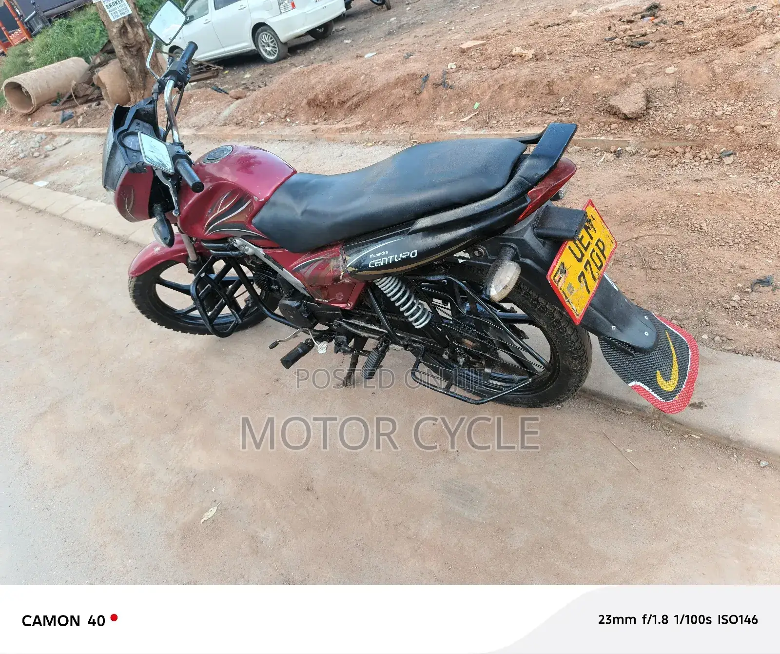 Mahindra Gusto 125 2016 Red