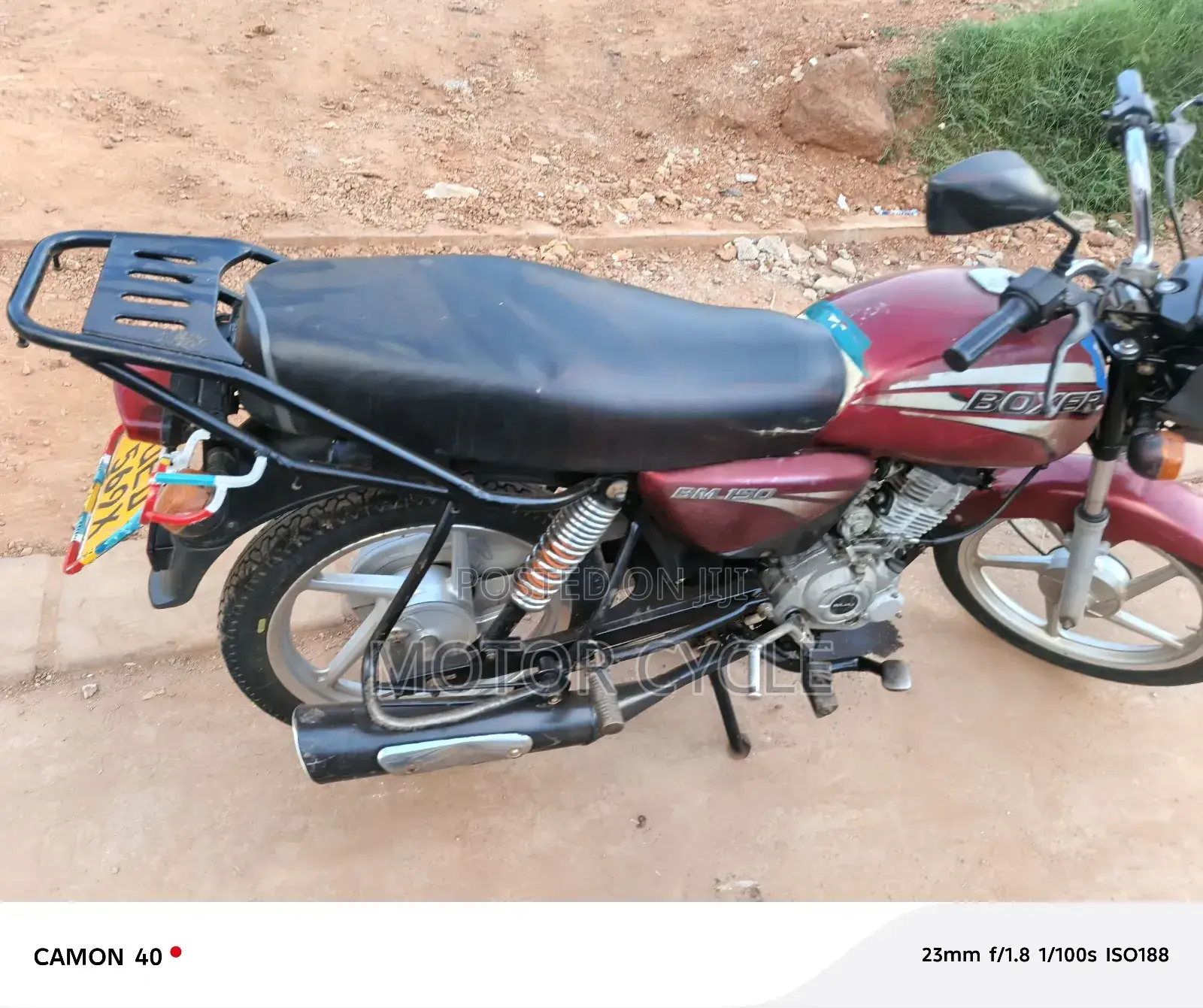 Bajaj Boxer 150 UG 2019 Red