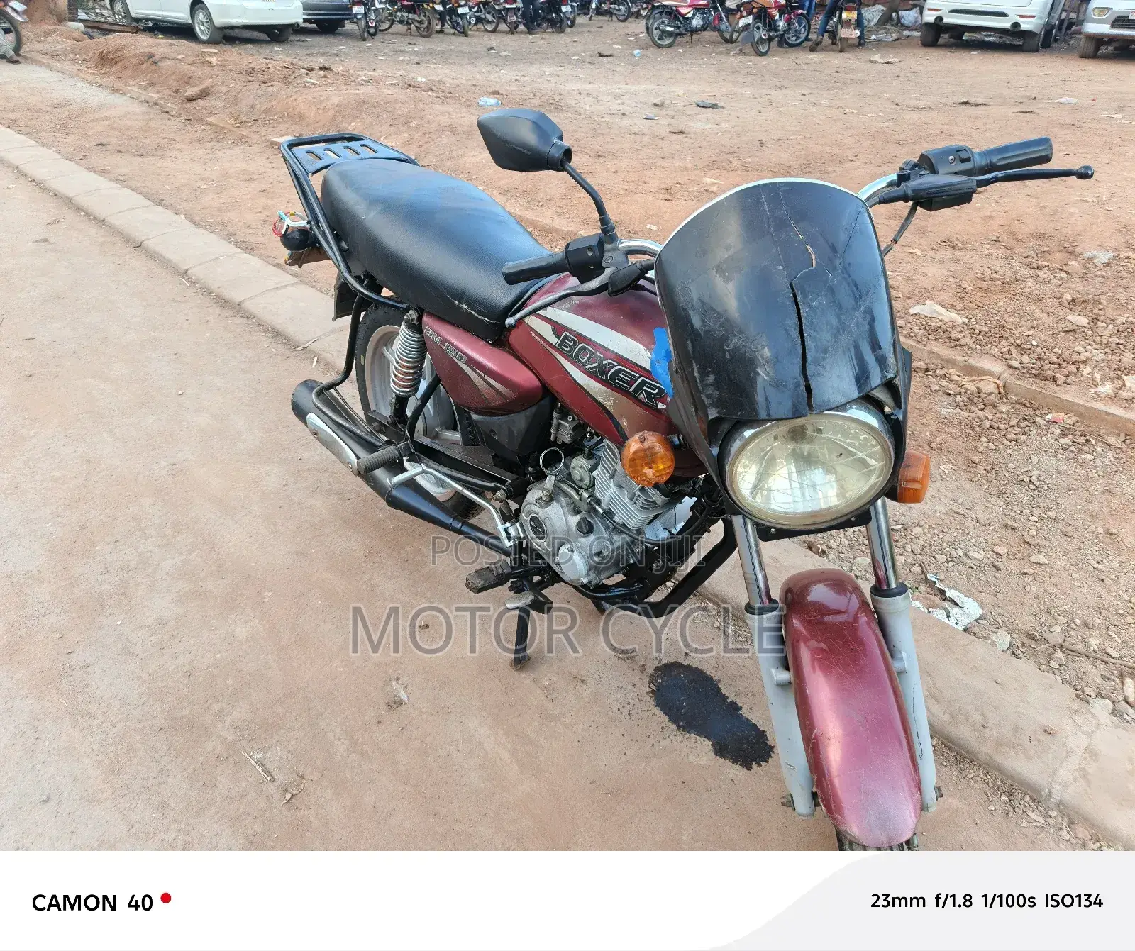 Bajaj Boxer 150 UG 2019 Red