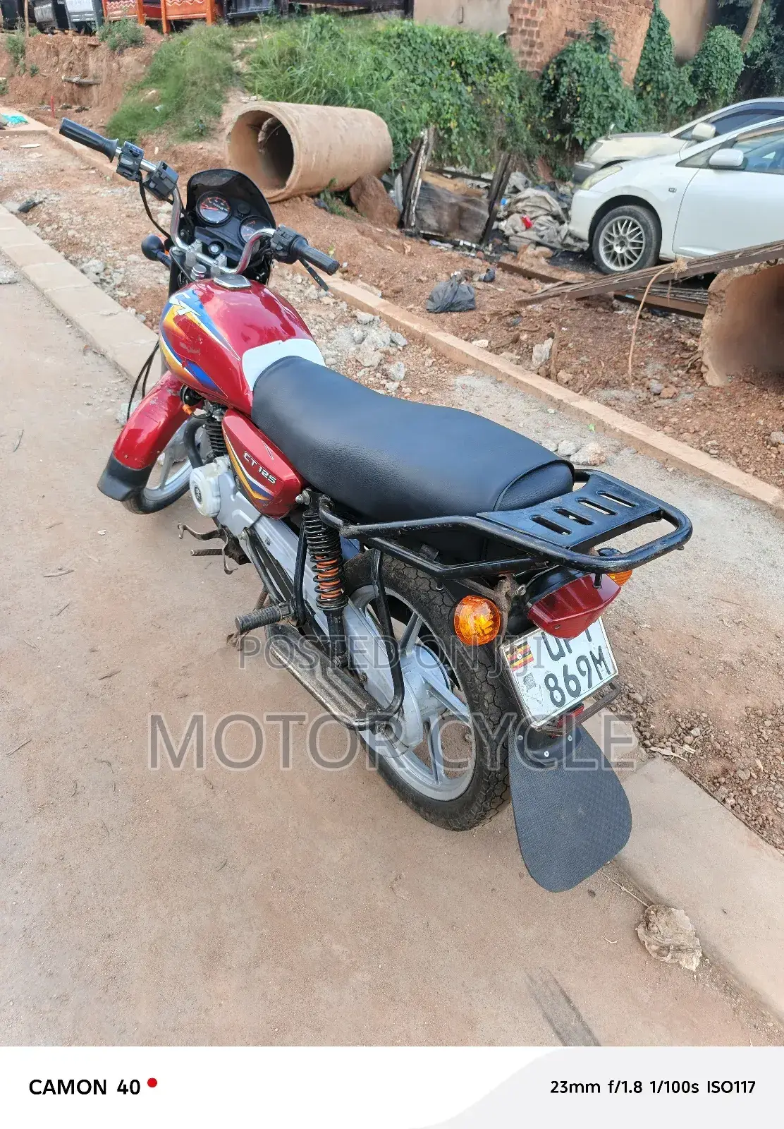 Bajaj CT 110X 2024 Red