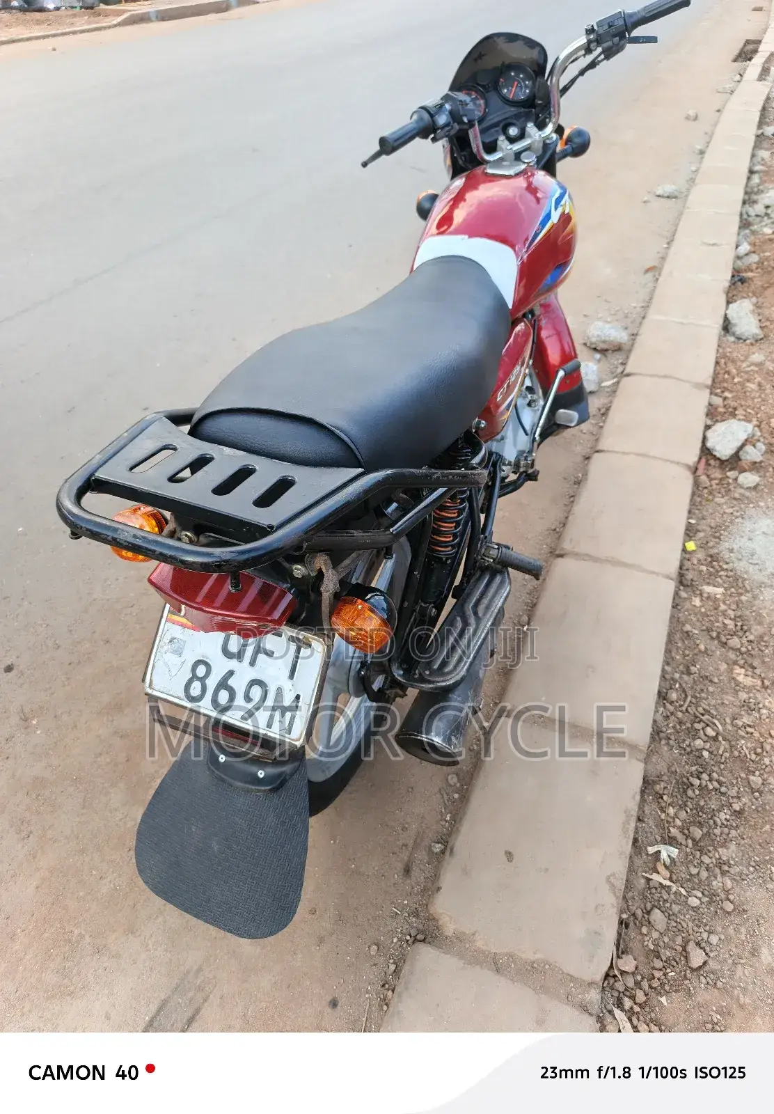 Bajaj CT 110X 2024 Red