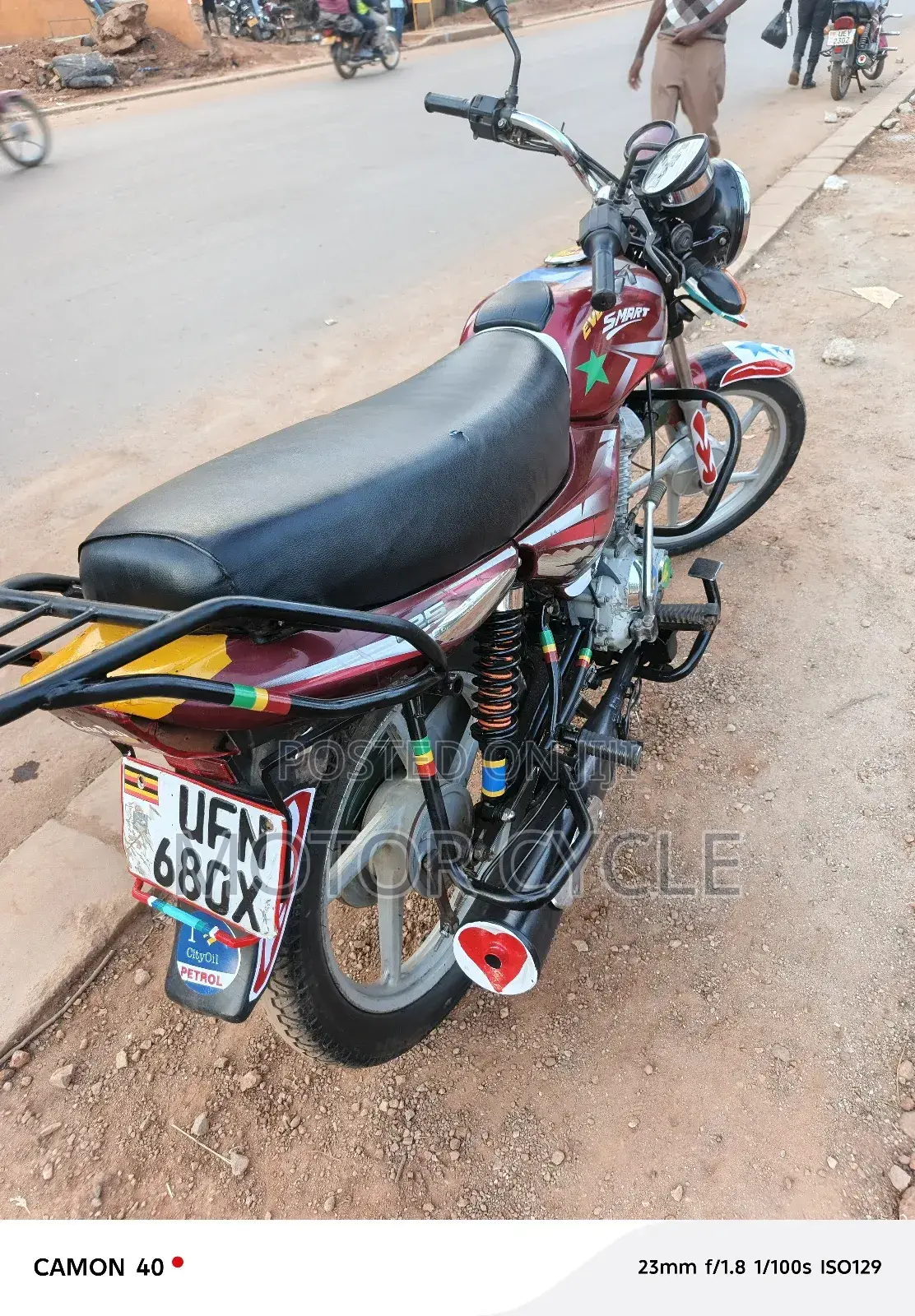 Bajaj Boxer 125 2023 Red