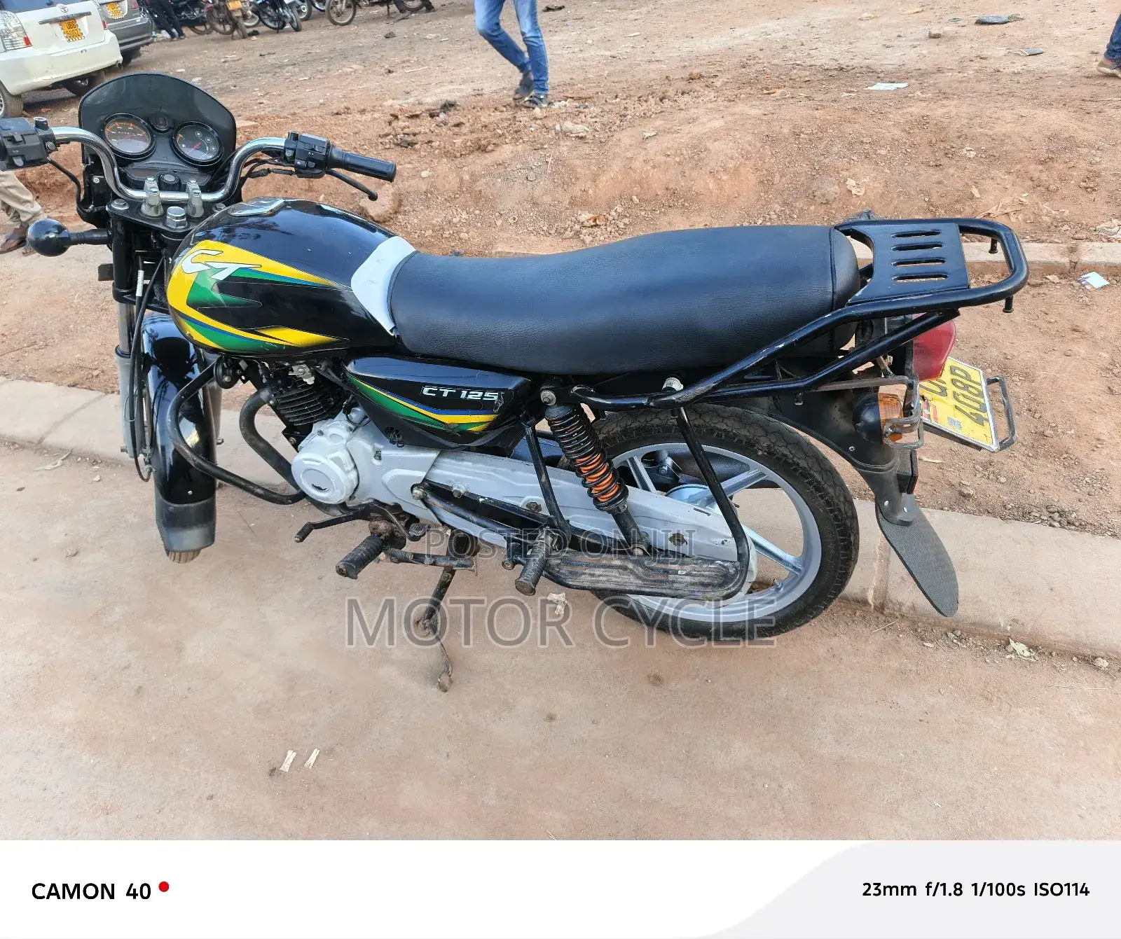 Bajaj Boxer 125 2024 Black