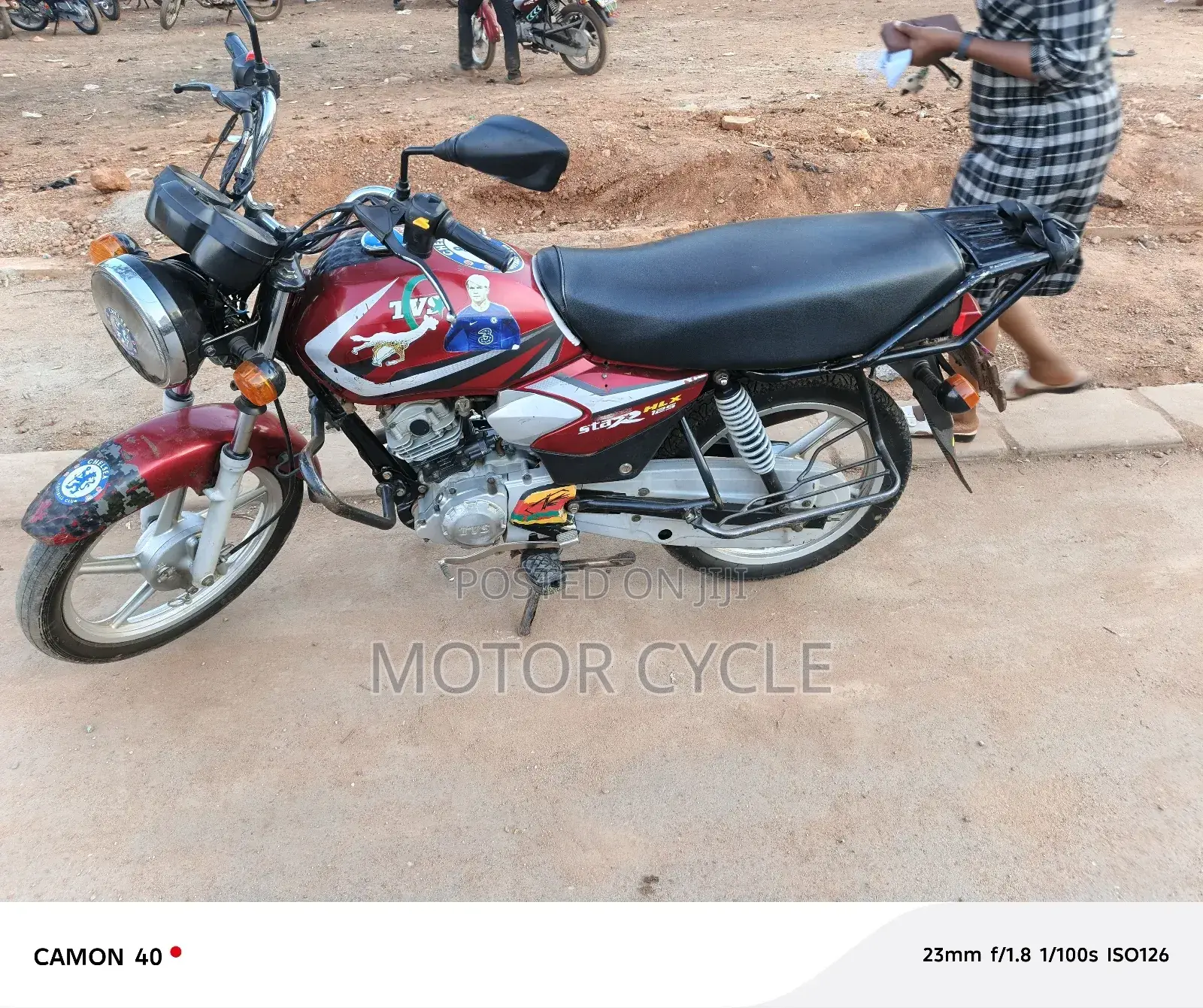 Bajaj Boxer 125 2022 Red