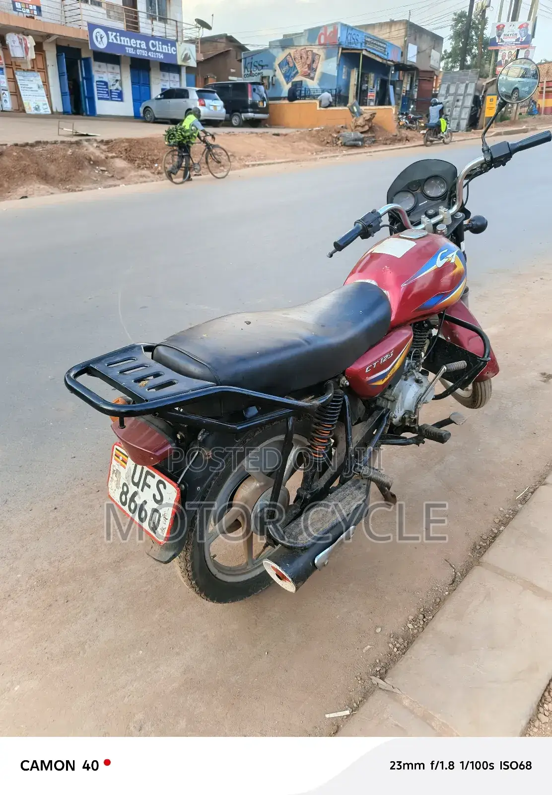Bajaj Boxer 125 2022 Red