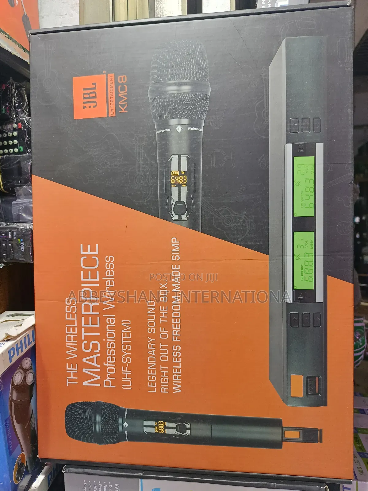 JBL Wireless Microphone/JBL Professional Wireless Microphone System.