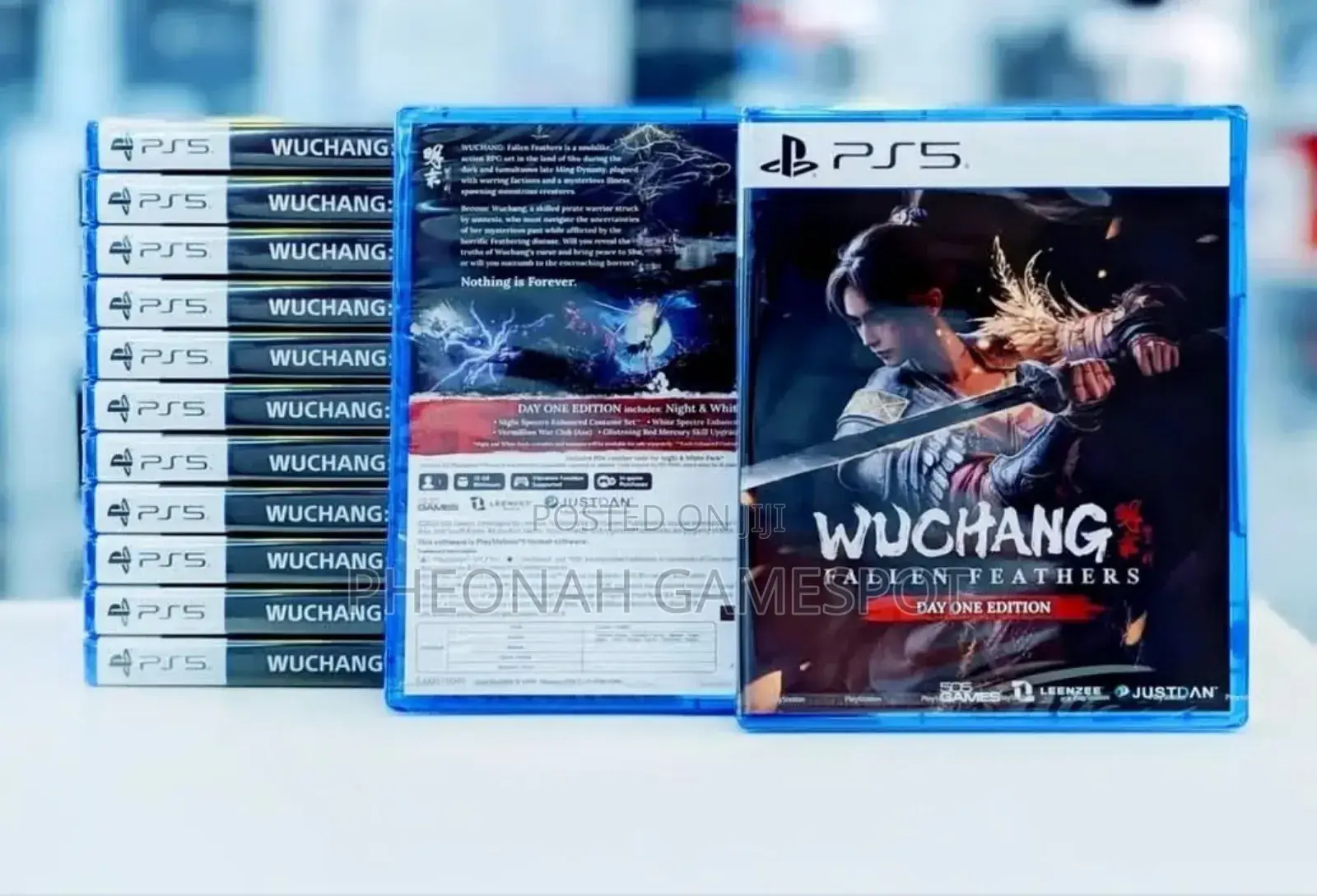 Wuchang Fallen Feathers Game Cd for Ps5