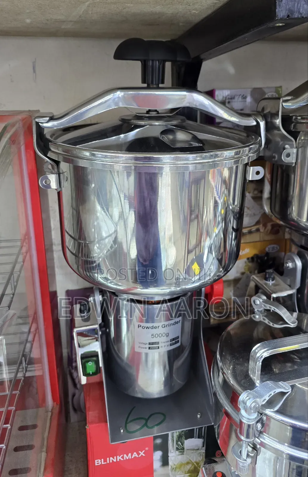 Commercial Electric Powder Grinder 5000g(5kgs)