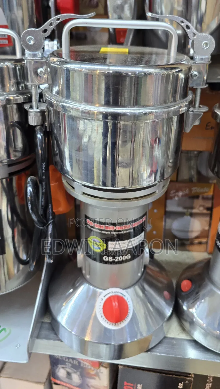 Commercial Electric Powder Grinder 200g