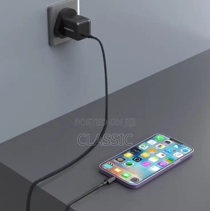 Powerology Ultra-Quick Gan Charger Uk Pd 35w
