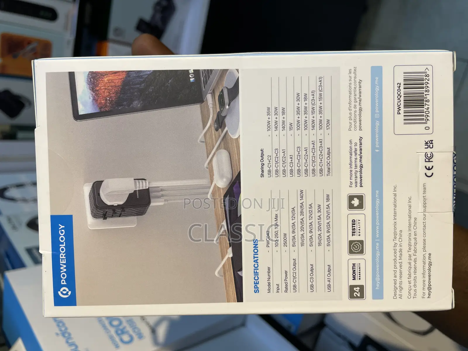 Powerology Gan 170w Universal Charger