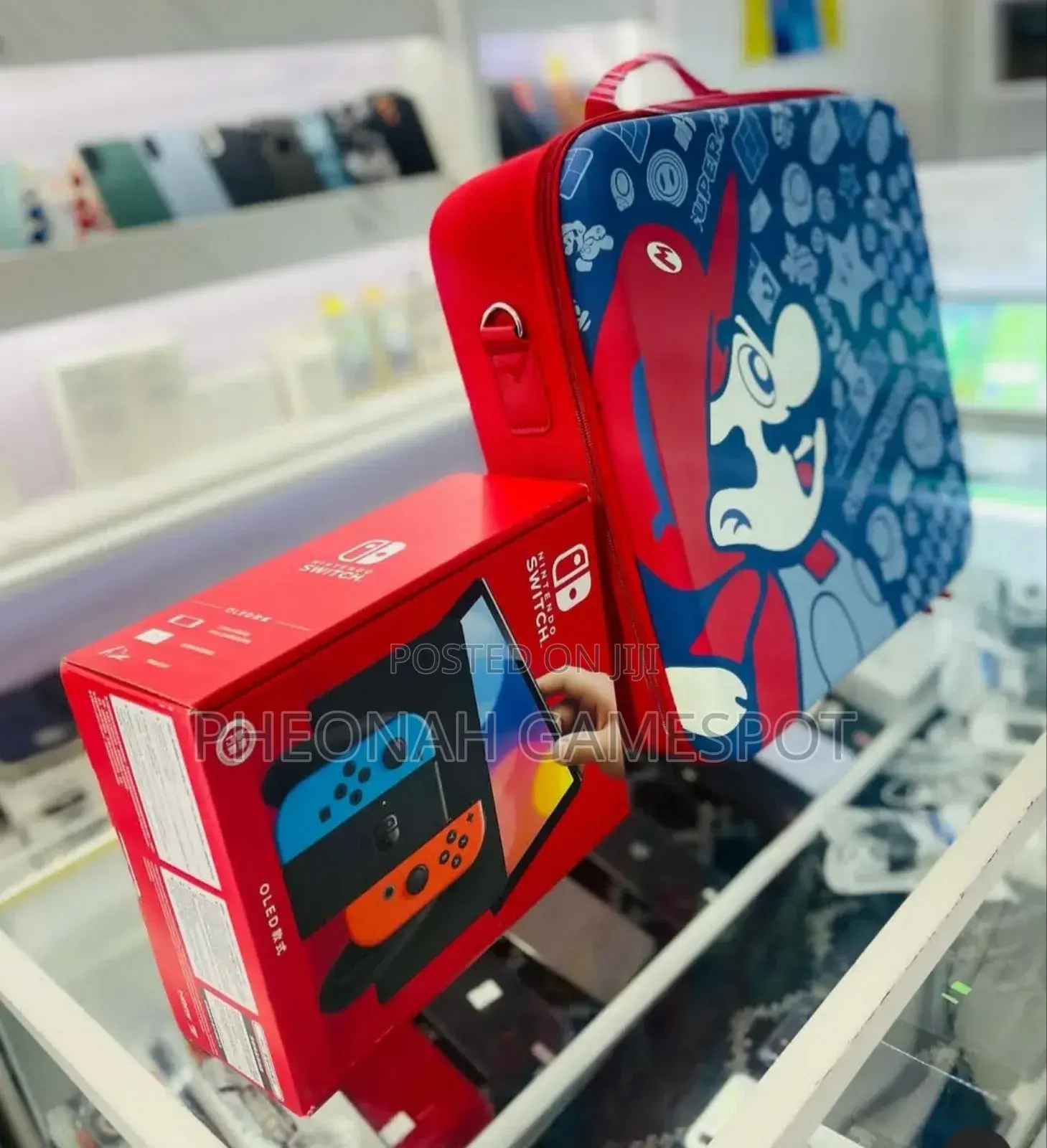 The New Nintendo Switch Oled. Vibrant Display, Vivid Gameplay