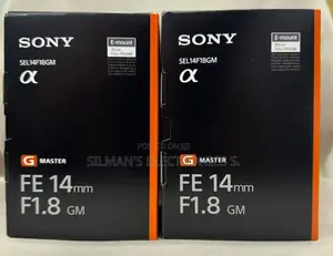 Fresh Release Sony Fe 14 F1.8 Gm Lens