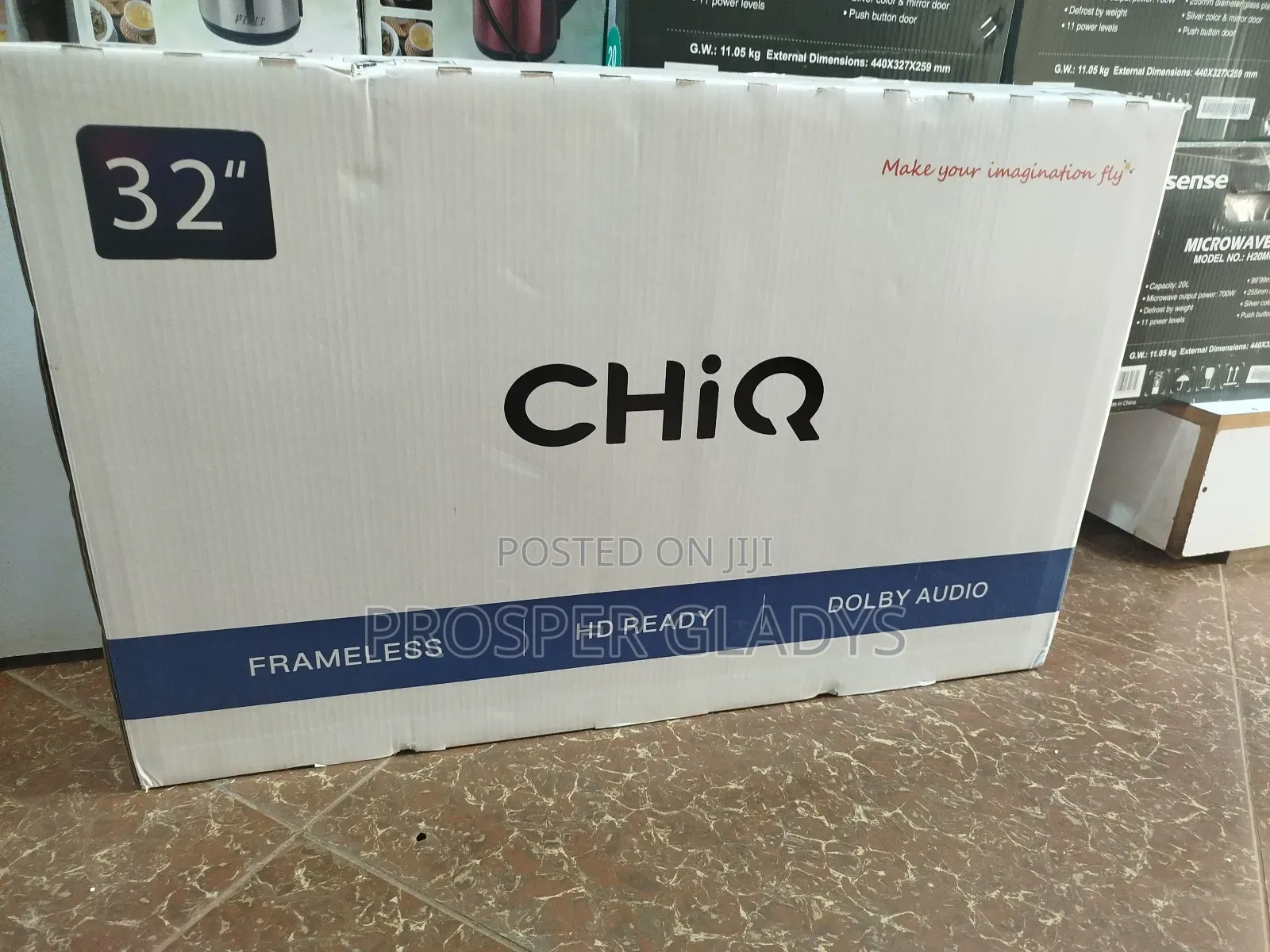 32 Inches Led Chiq Digital Flat Screen Flameless.