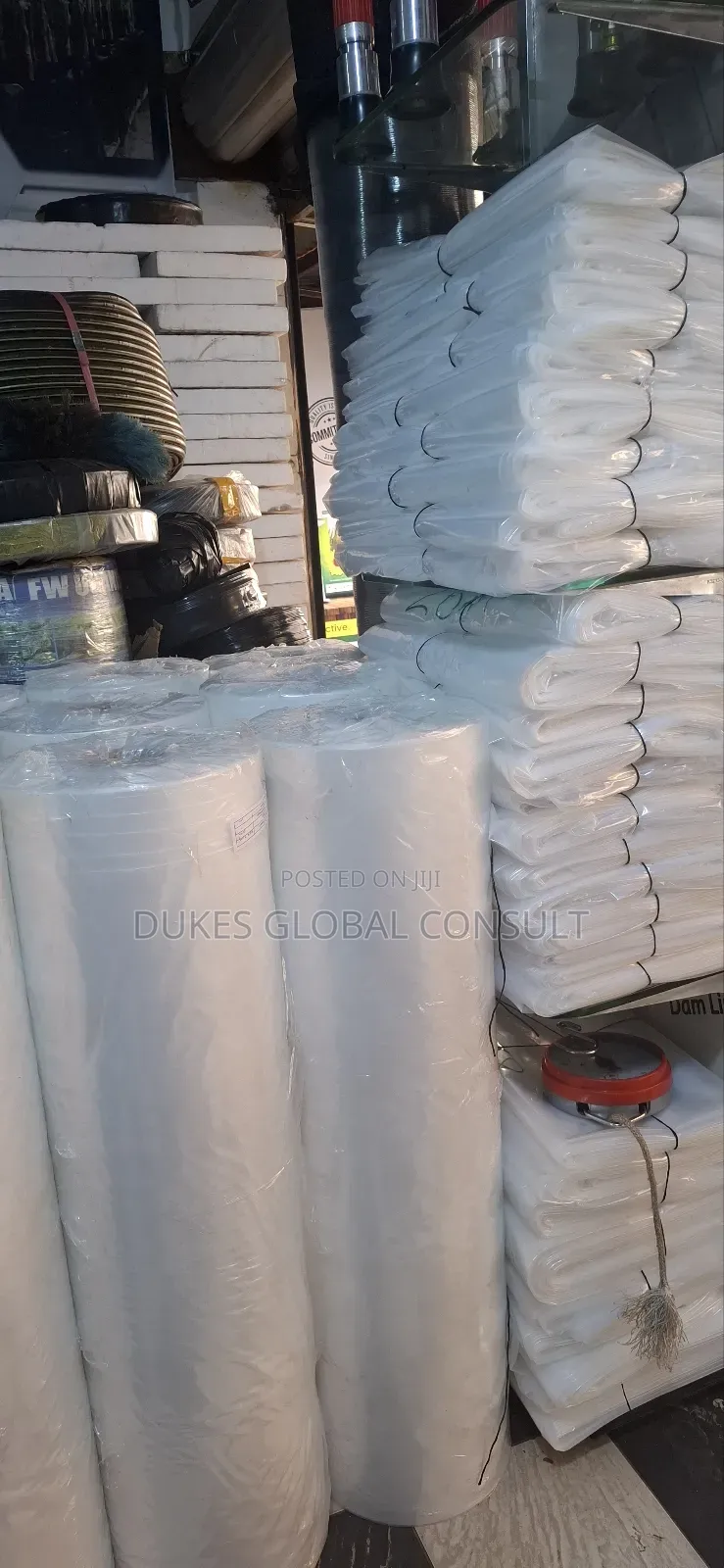 Polythene Cover Roll White