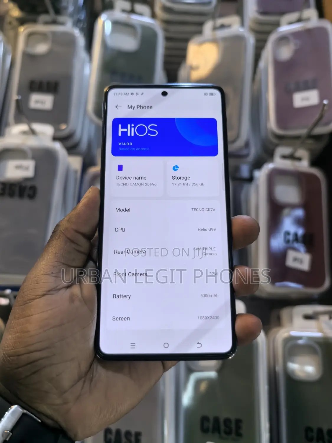 Tecno Camon 20 Pro 256 GB White