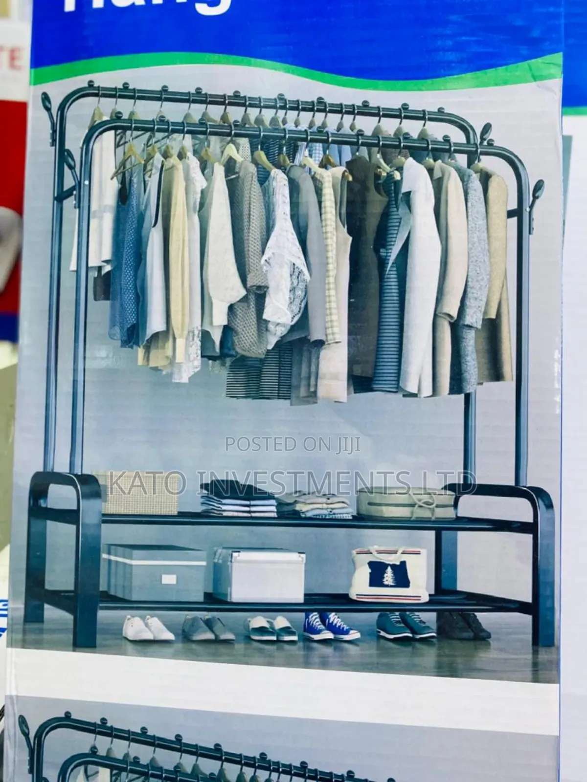 Multipurpose Clothes Hanger With Trollies
