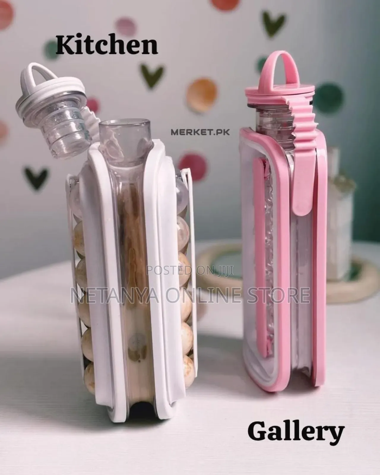 2in1 Ice Cube Tray and Bottle