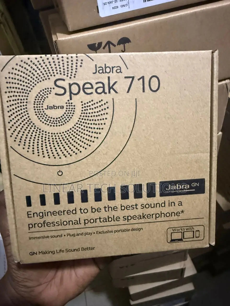 Jabra Speak 710 Ms Wireless Bluetooth Speakerphone With Link 370