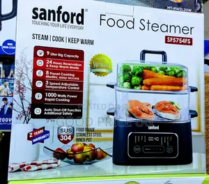 Sanford Food Steamer 2layers 9l Capacity