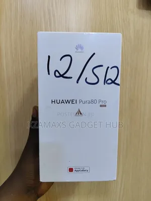 New Huawei Pura 80 Pro 512 GB Black