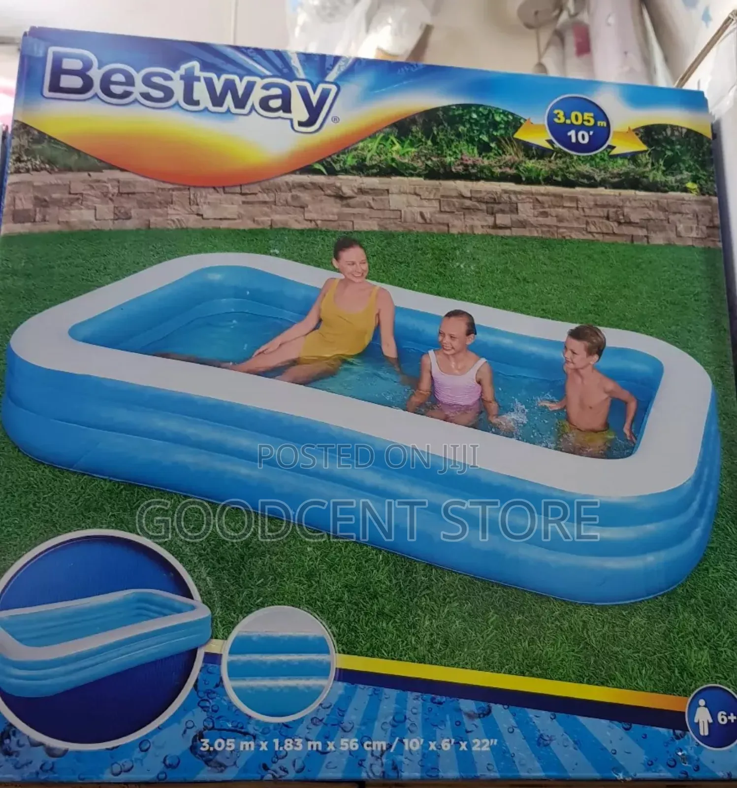 Bestway Inflatable Swimming Pool 3meters