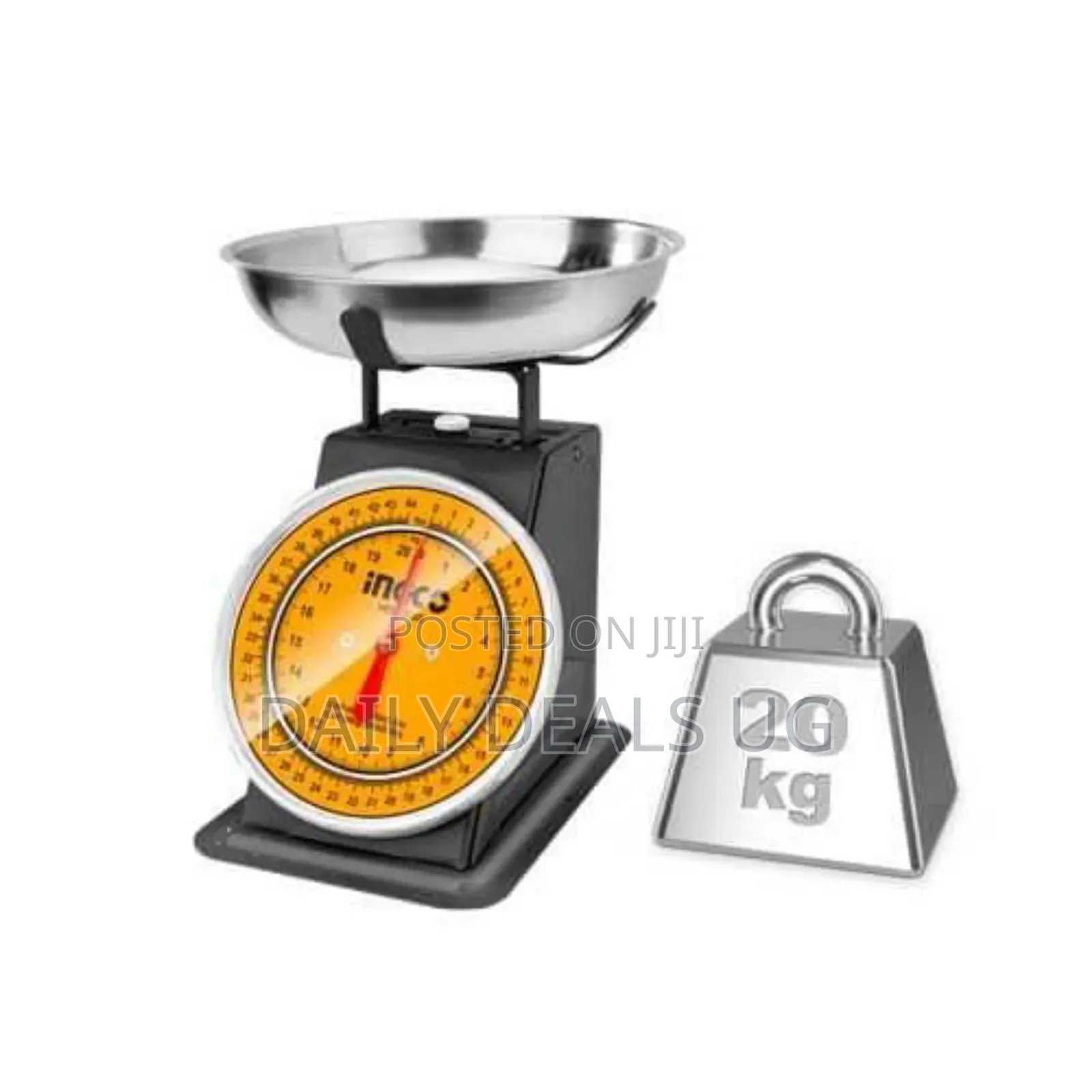 Ingco 20kg Spring Table Weighing Scale Kilo Weight Hesa3203