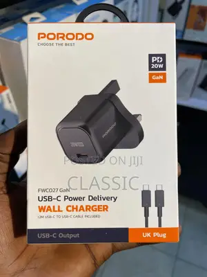 Porodo USB-C to Lightning Power Delivery Quick Charger