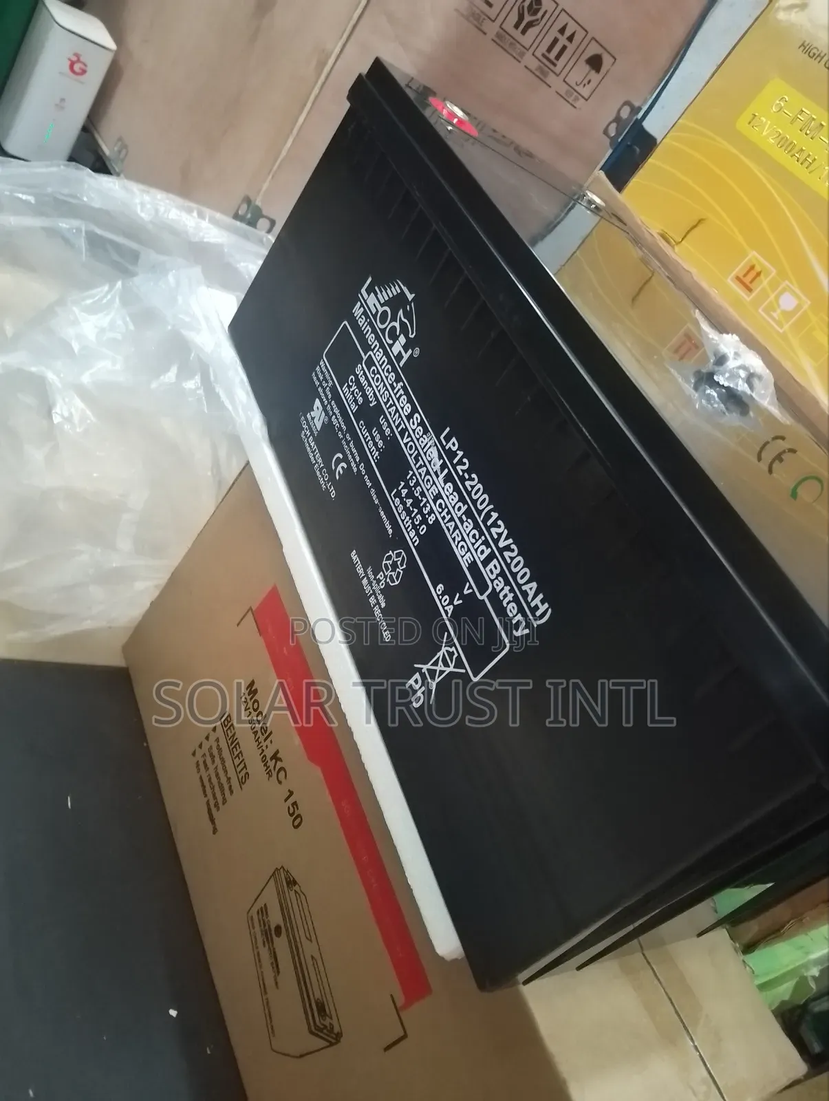 Black Leoch Gel Battery 200ag