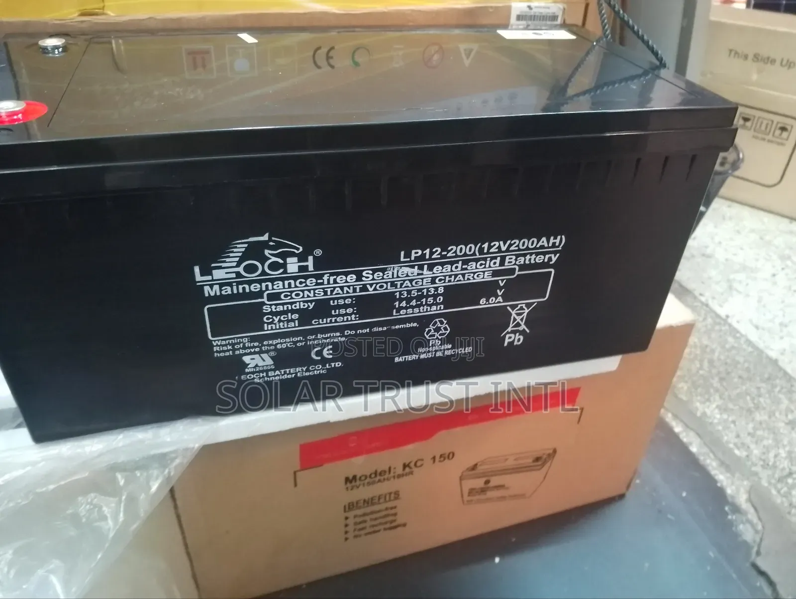 Black Leoch Gel Battery 200ag