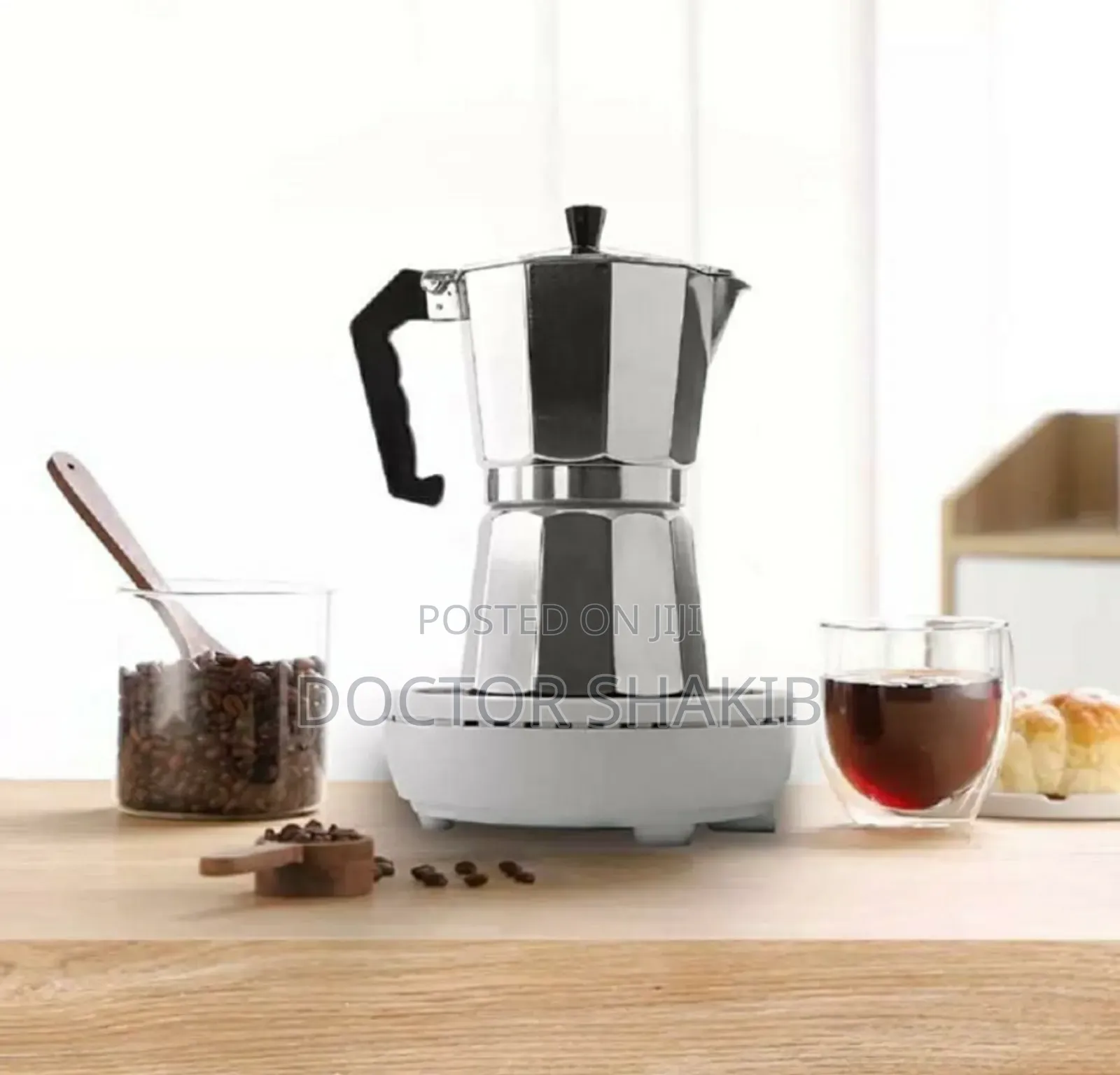 High-Quality 6tz Moka Coffee Pot
