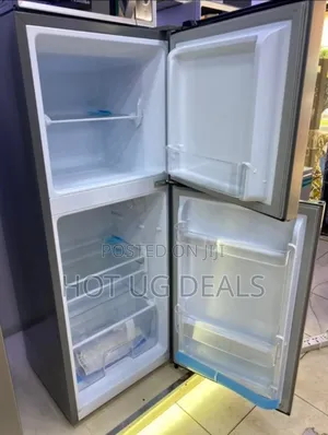 Hisense 160 Liters Double Door Fridge (Defrost) - Silver