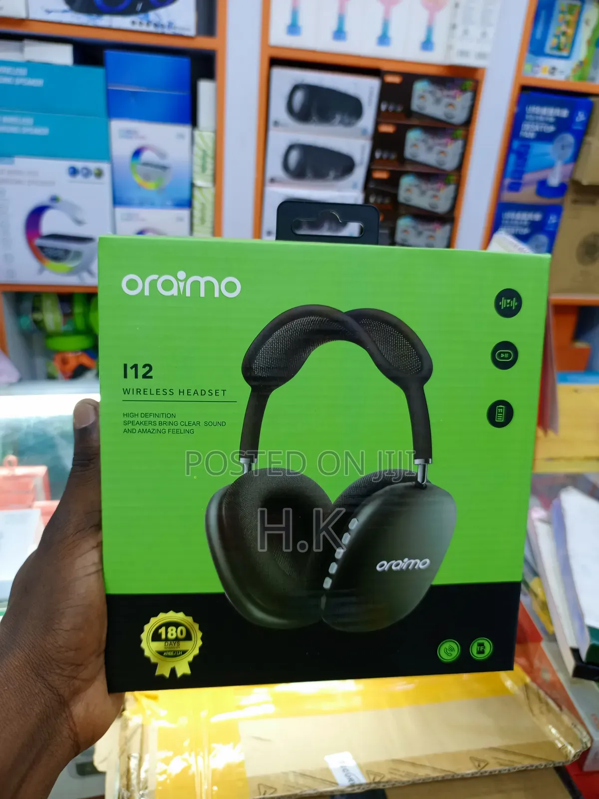 Oraimo I12 Wireless Headset.